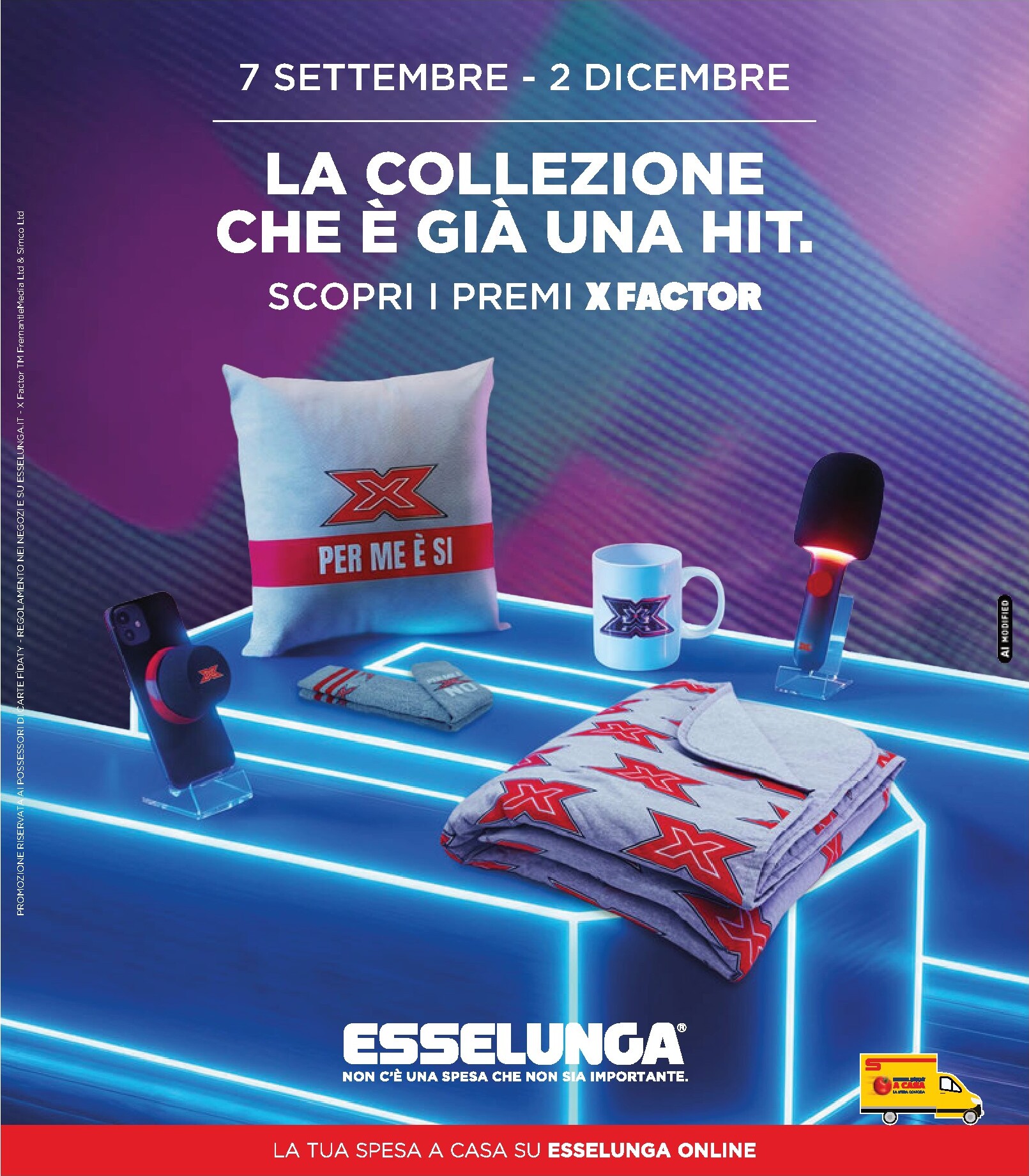Volantino attuale di Esselunga - Collezione X Factor - 2° Appuntamento valido dal giovedì 24/09/2026 al mercoledì 07/10/2026