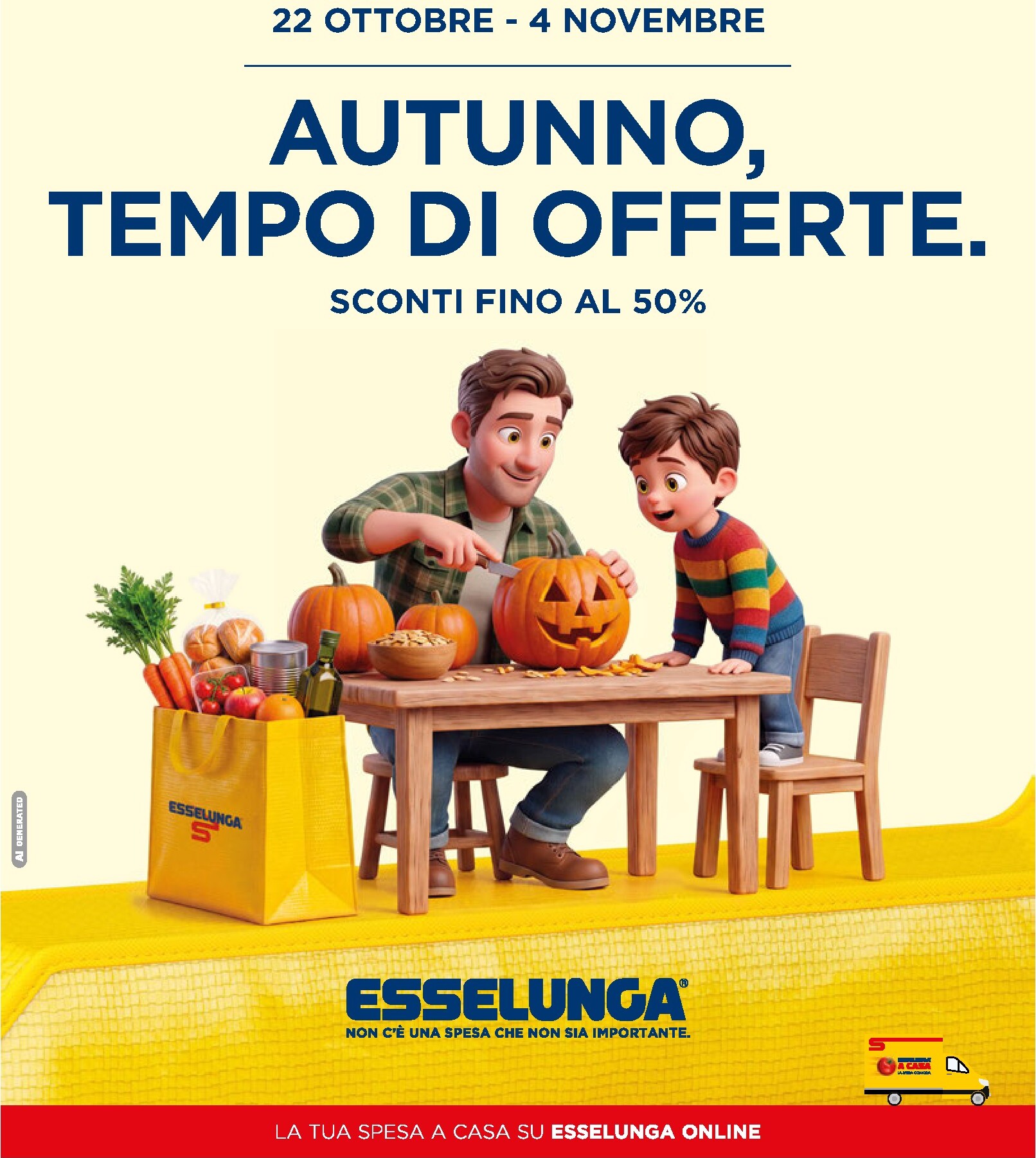 Volantino attuale di Esselunga - Offerte d'Autunno valido dal giovedì 22/10/2026 al mercoledì 04/11/2026