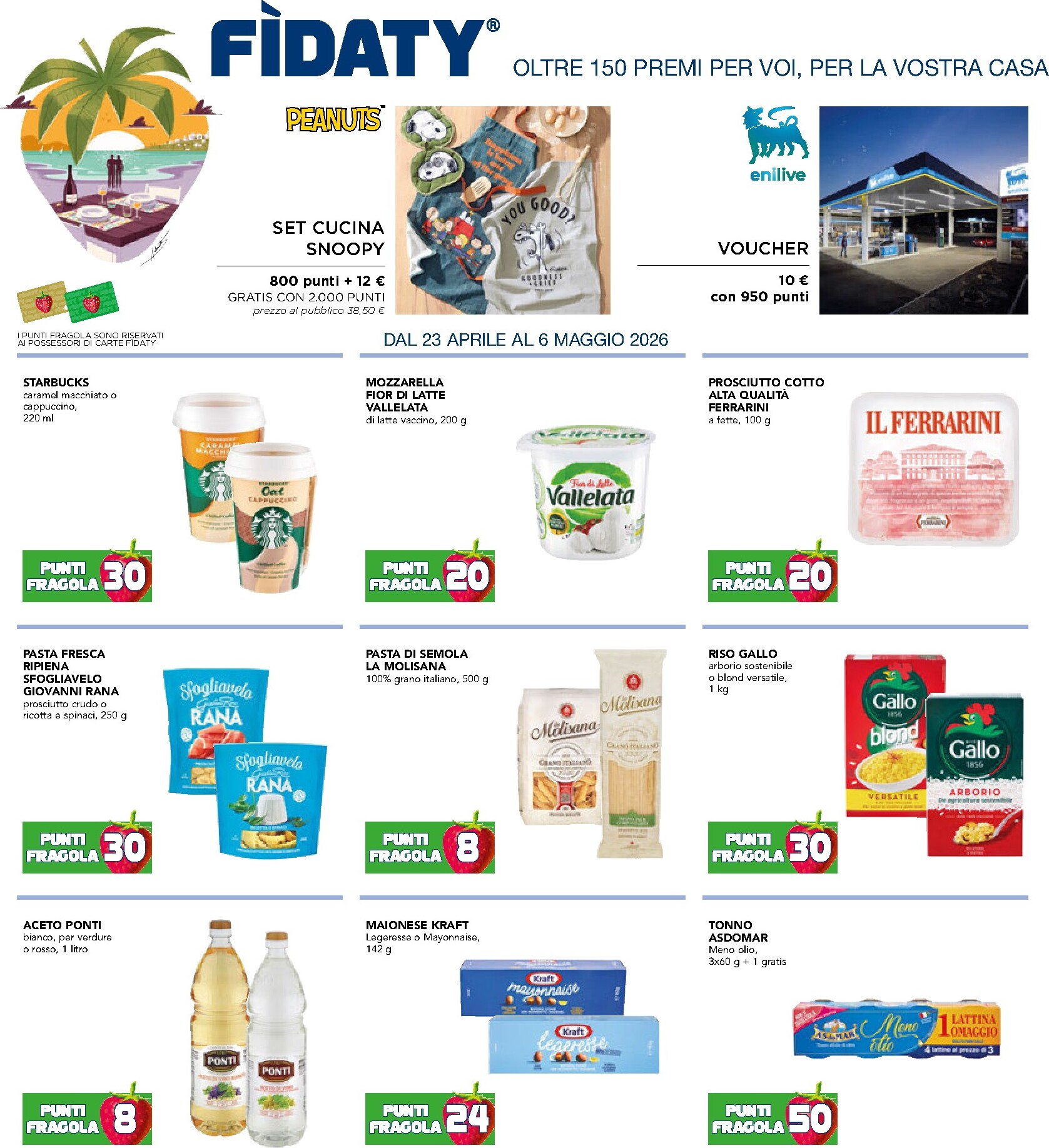 Volantino attuale di Esselunga - Raccolta Punti Fragola valido dal giovedì 23/04/2026 al mercoledì 06/05/2026