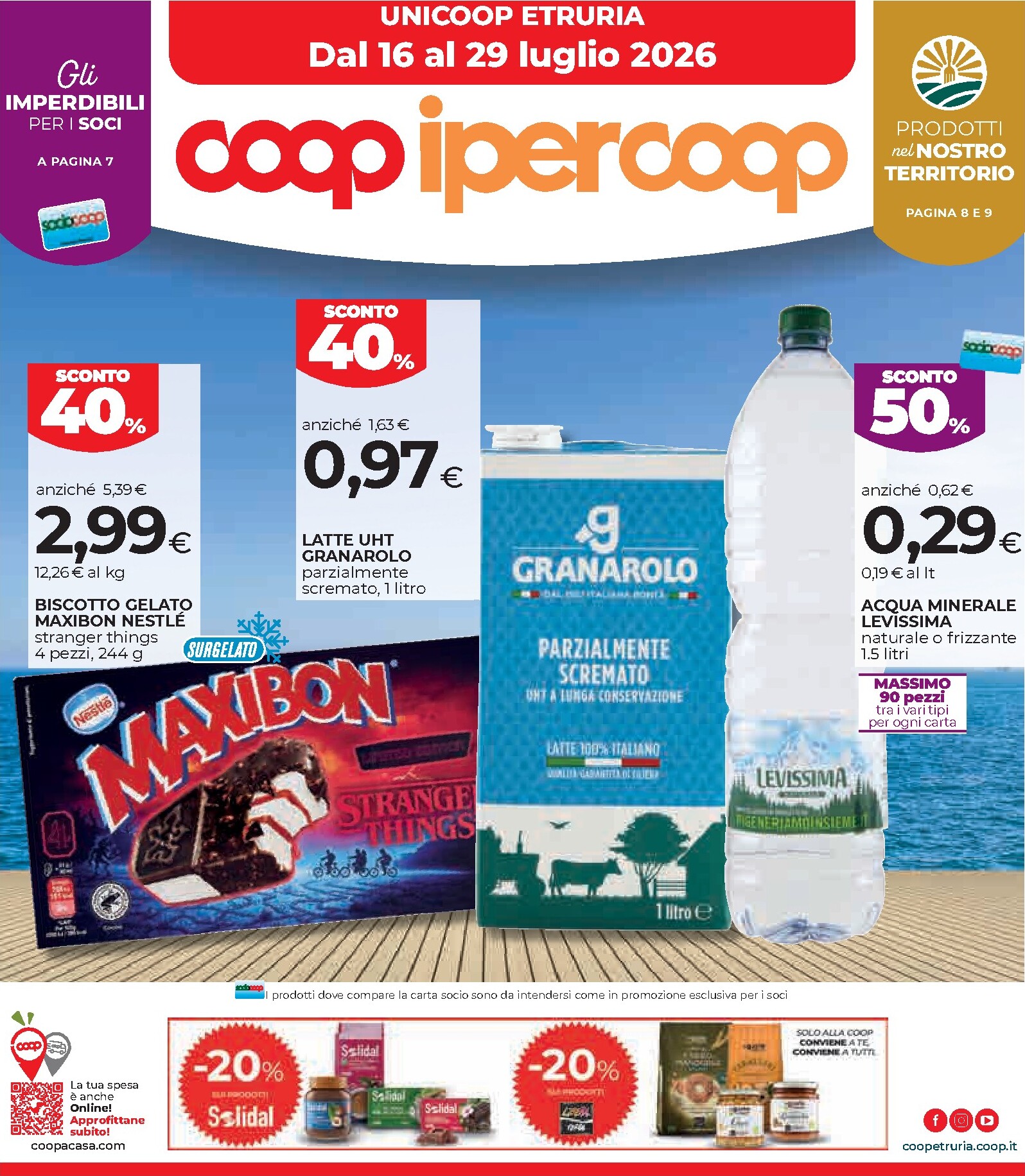 Volantino attuale di Coop valido dal giovedì 16/07/2026 al mercoledì 29/07/2026