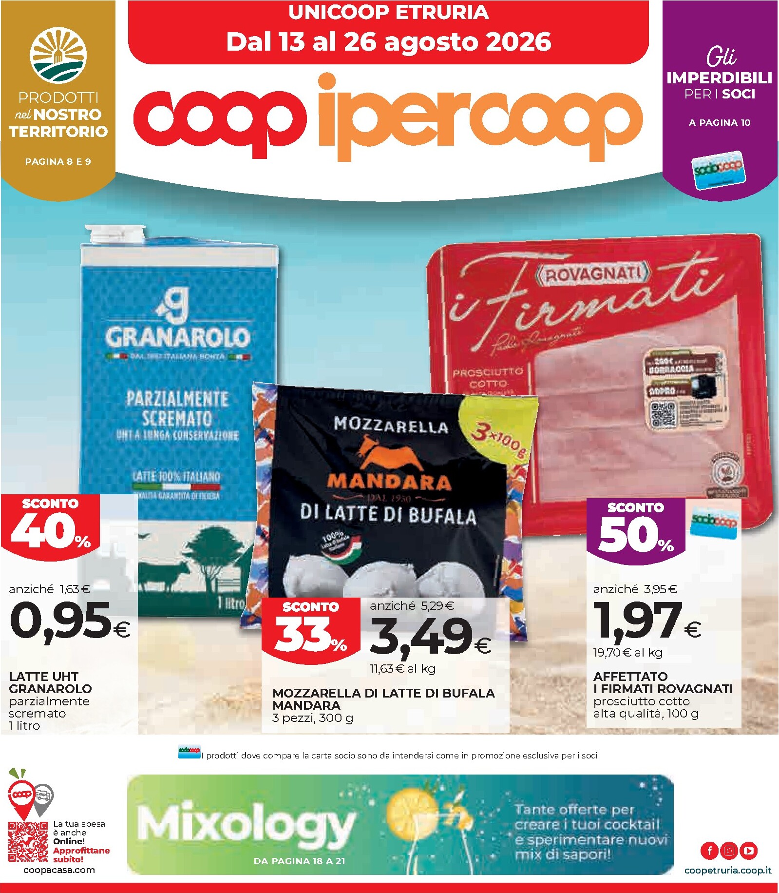 Volantino futuro Coop valido dal giovedì 13/08/2026 al mercoledì 26/08/2026