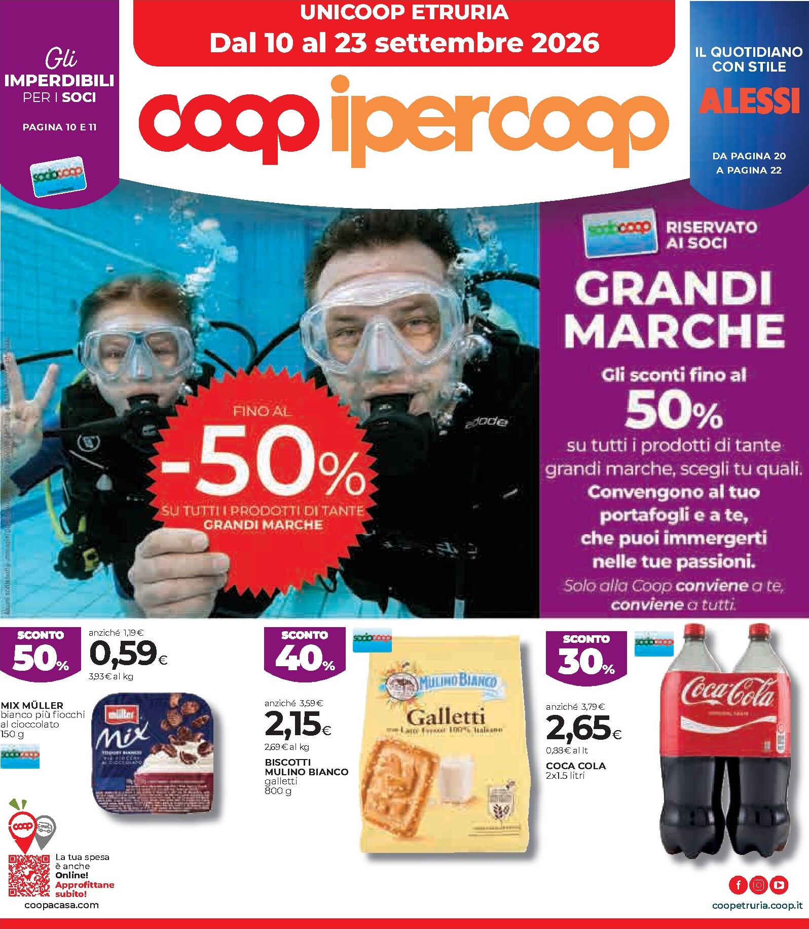 Volantino futuro Coop valido dal giovedì 10/09/2026 al mercoledì 23/09/2026