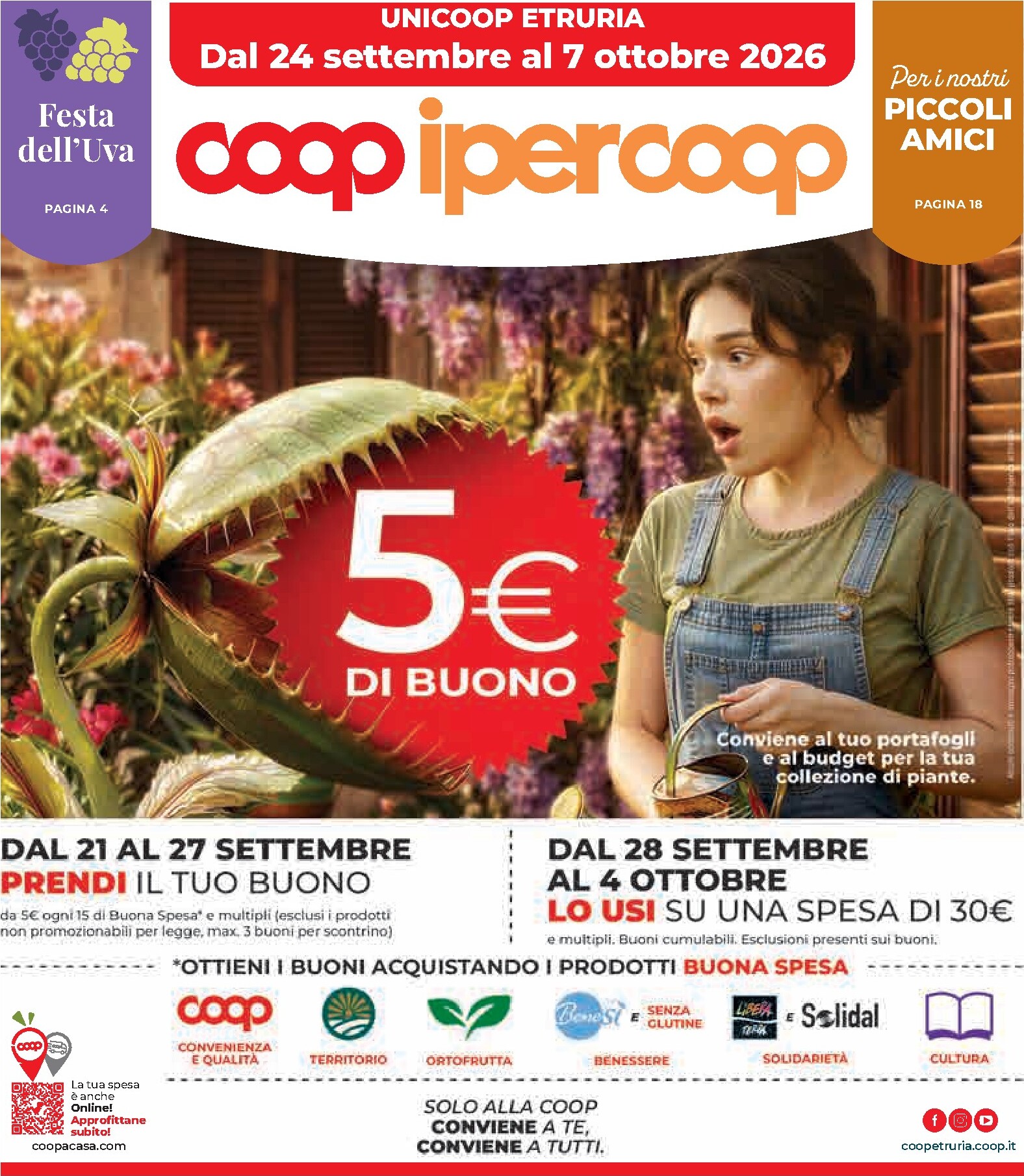 Volantino futuro Coop valido dal giovedì 24/09/2026 al mercoledì 07/10/2026