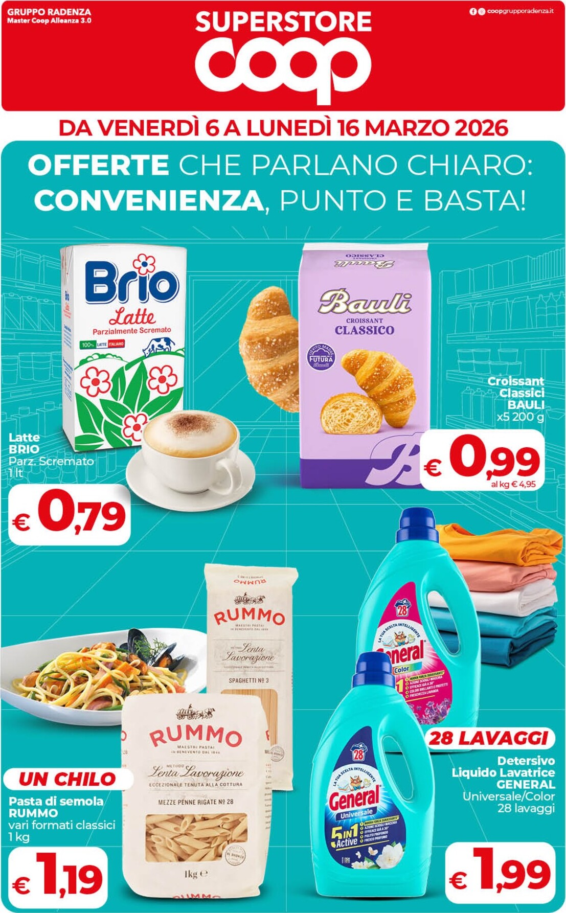 Volantino Coop - Superstore valido dal 06/03/2026 al 16/03/2026