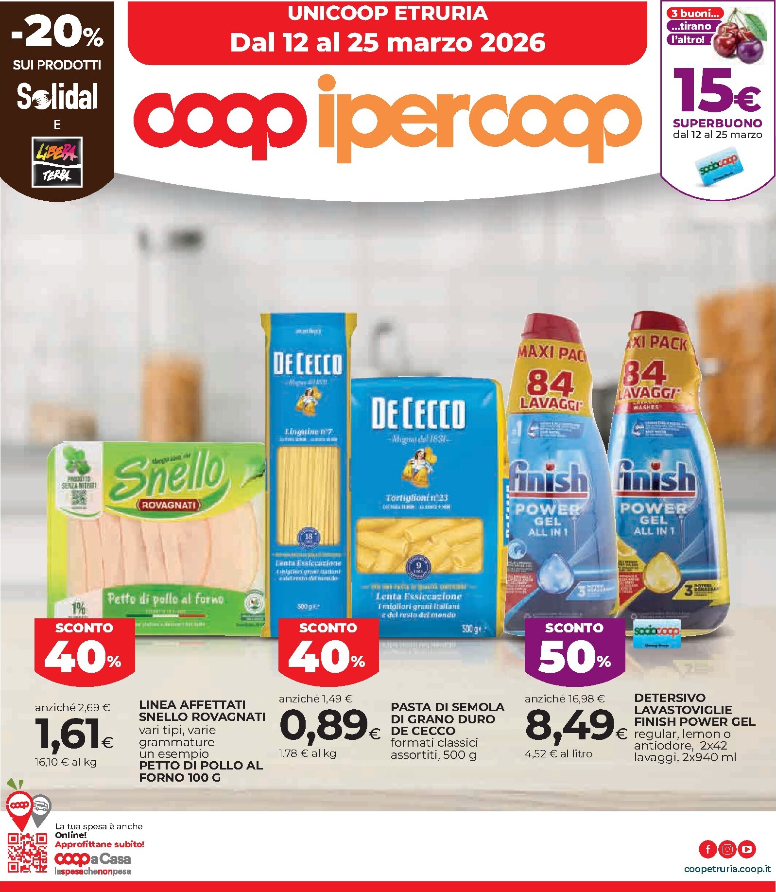 Volantino Coop valido dal 12/03/2026 al 25/03/2026