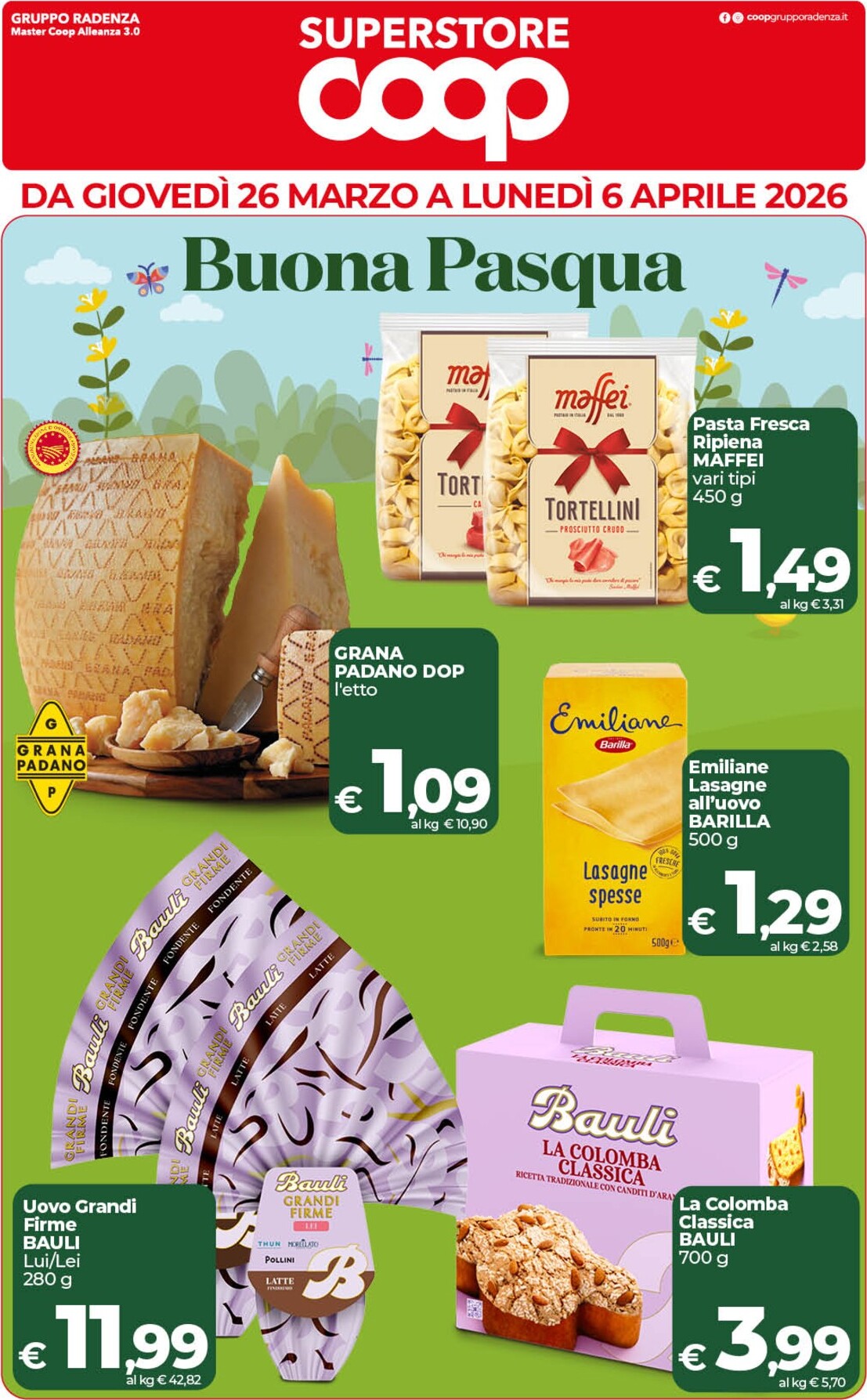 Volantino Coop - Superstore valido dal 26/03/2026 al 06/04/2026