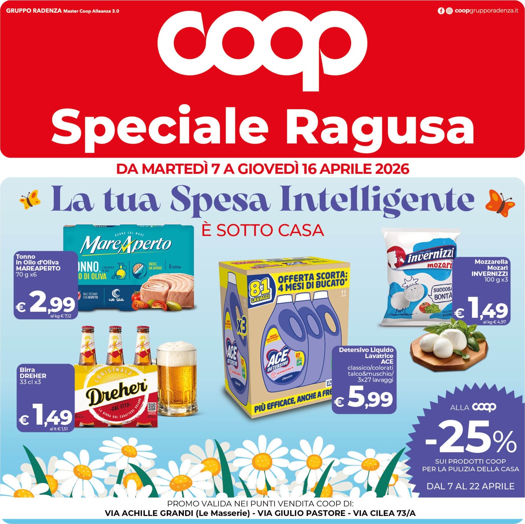 Volantino attuale di Coop - Speciale Ragusa valido dal martedì 07/04/2026 al giovedì 16/04/2026