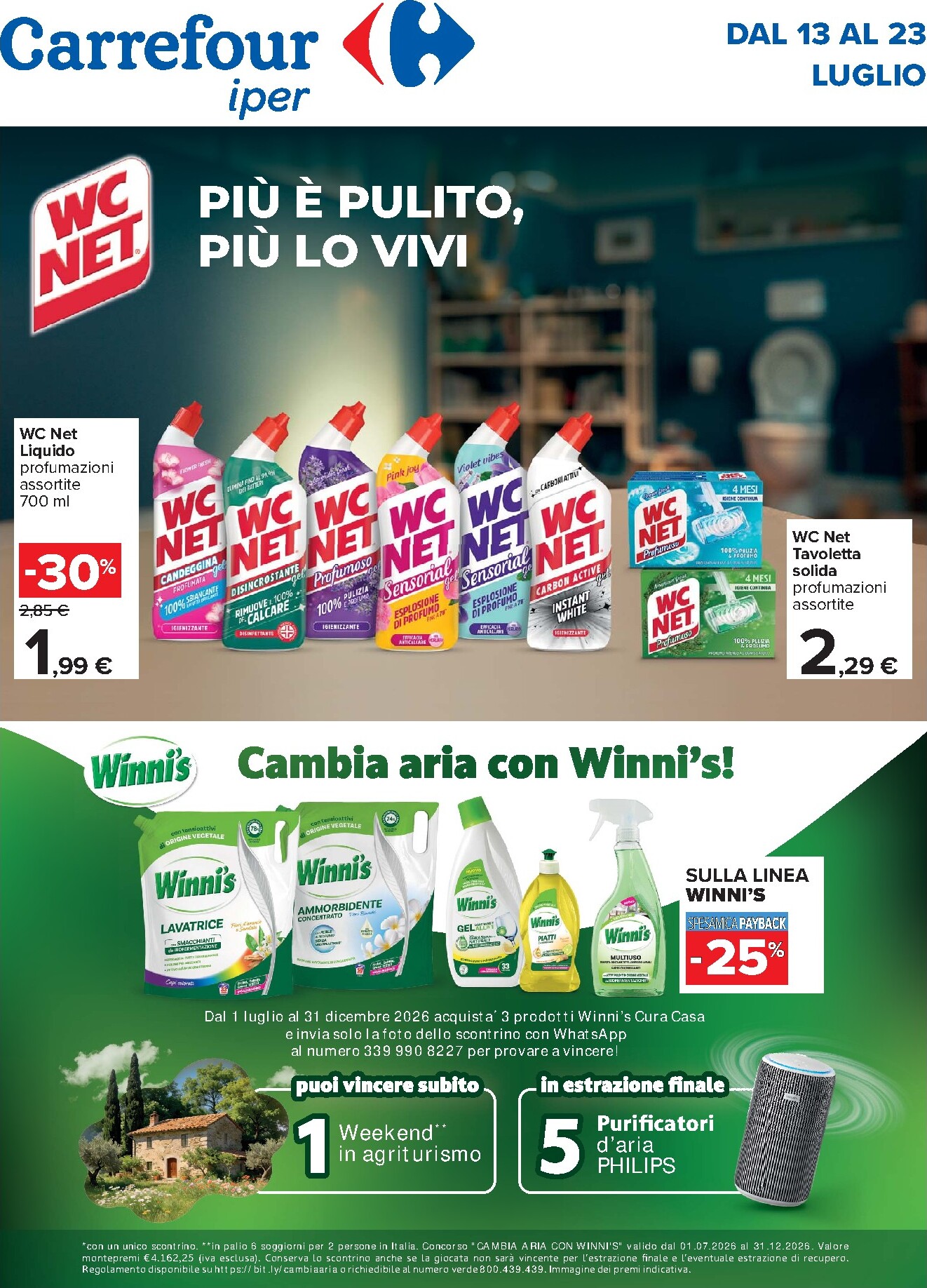 Volantino attuale di Carrefour - Speciale Bolton valido dal lunedì 13/07/2026 al giovedì 23/07/2026