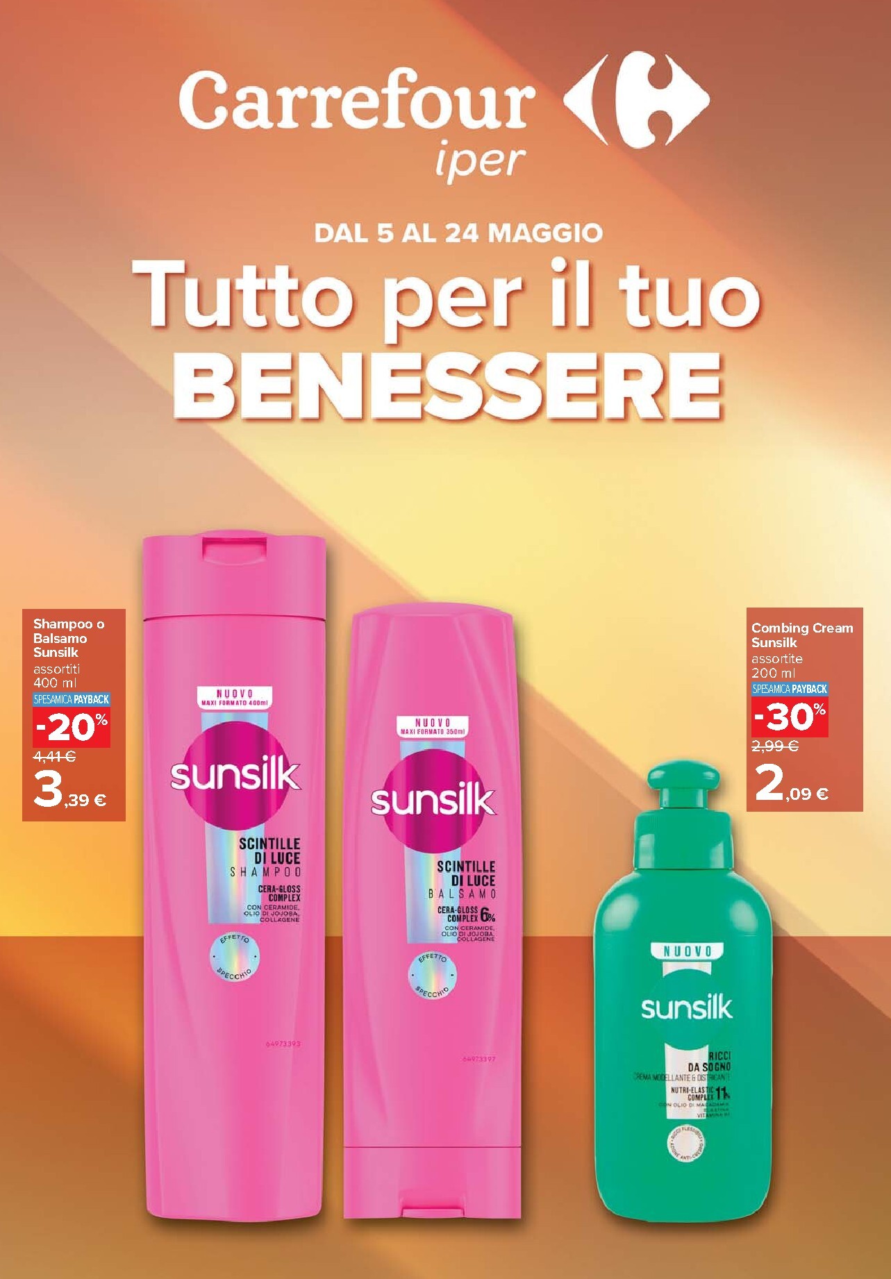 Volantino Carrefour - Catalogo Bellezza per la prossima settimana dal martedì 05/05/2026 al domenica 24/05/2026