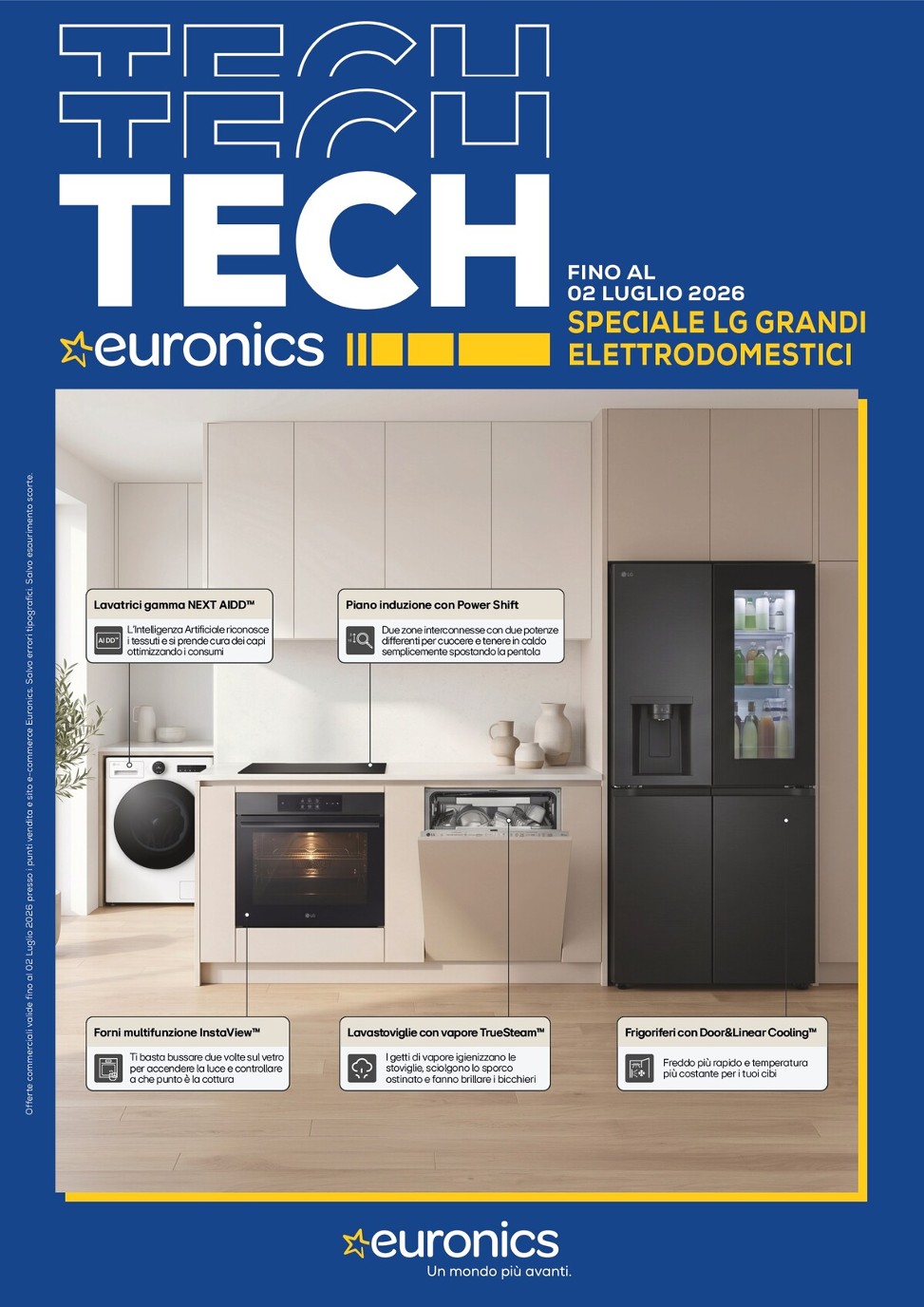Volantino attuale di Euronics - LG valido dal giovedì 18/06/2026 al giovedì 02/07/2026
