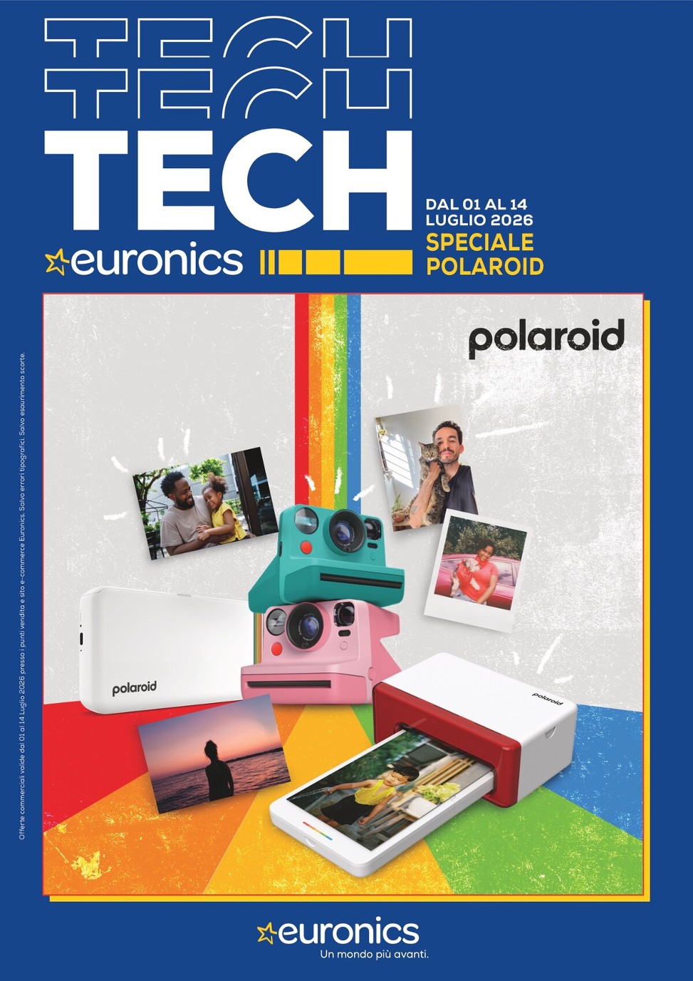 Volantino attuale di Euronics - Speciale Polaroid valido dal mercoledì 01/07/2026 al martedì 14/07/2026