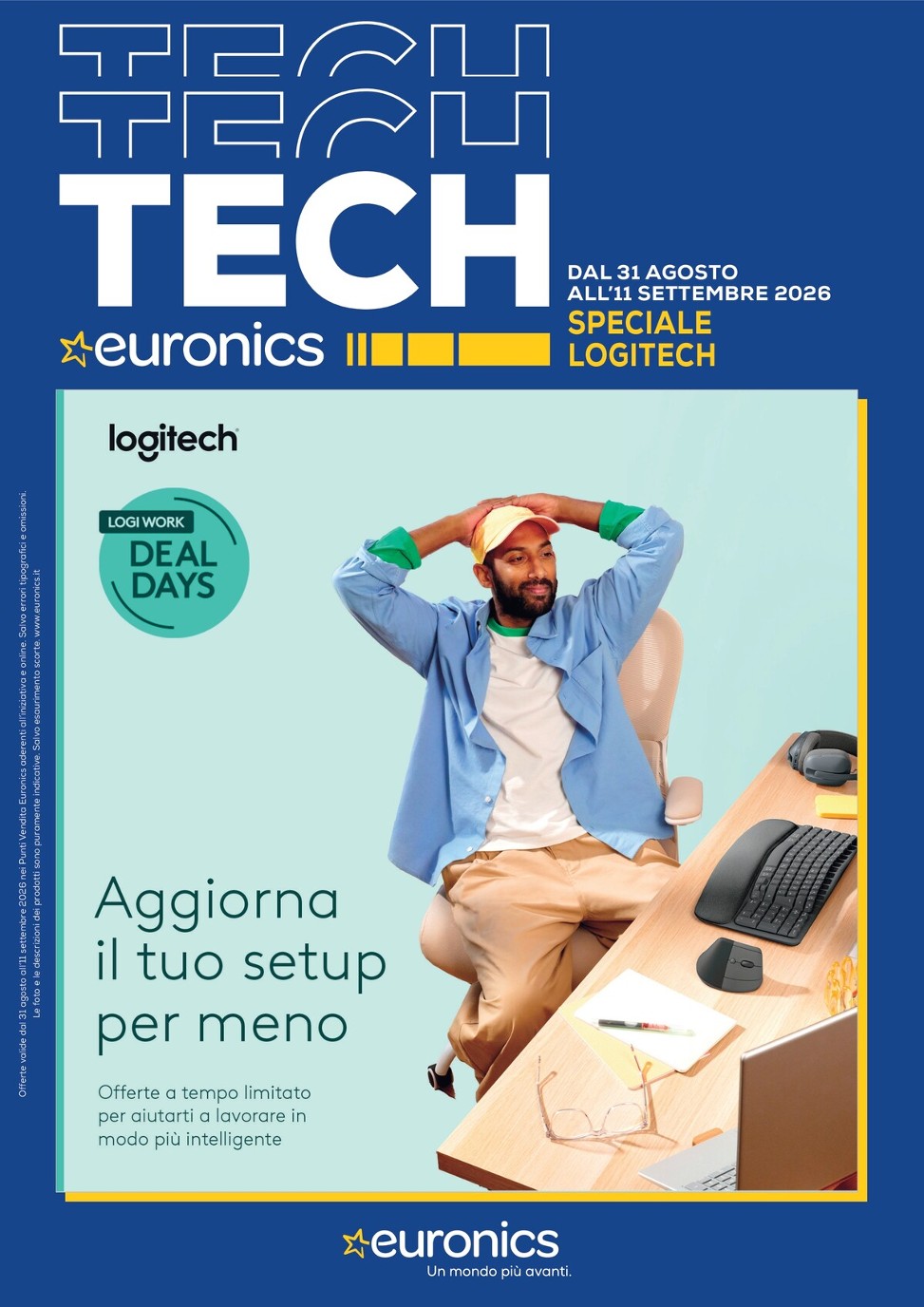 Volantino attuale di Euronics - Speciale Logitech valido dal lunedì 31/08/2026 al venerdì 11/09/2026
