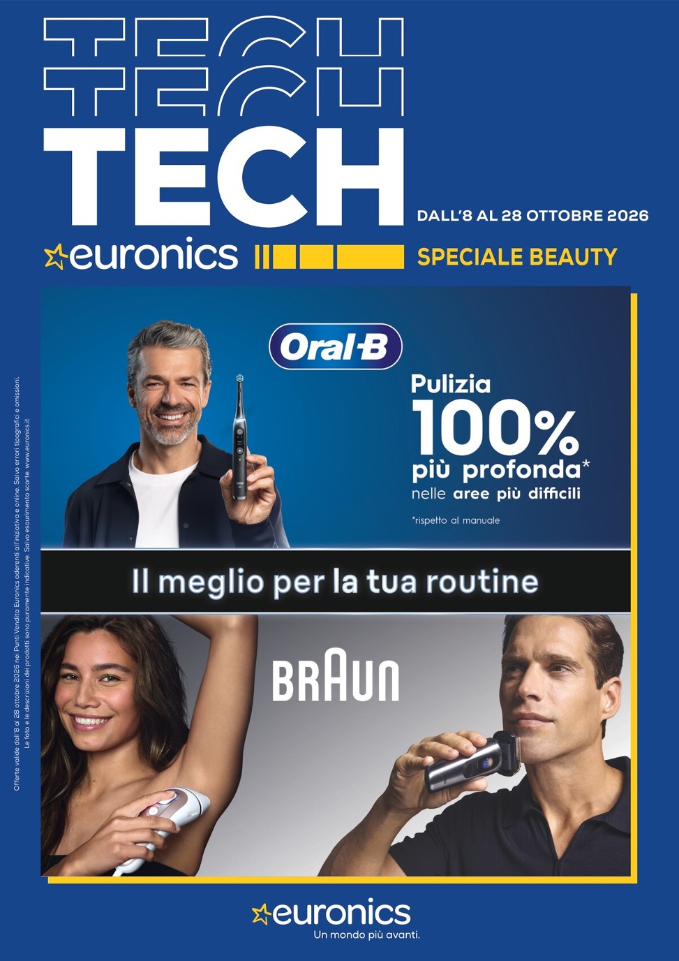 Volantino attuale di Euronics - Beauty valido dal giovedì 08/10/2026 al mercoledì 28/10/2026