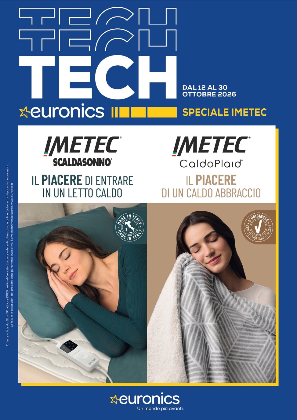 Volantino attuale di Euronics - Imetec valido dal lunedì 12/10/2026 al venerdì 30/10/2026