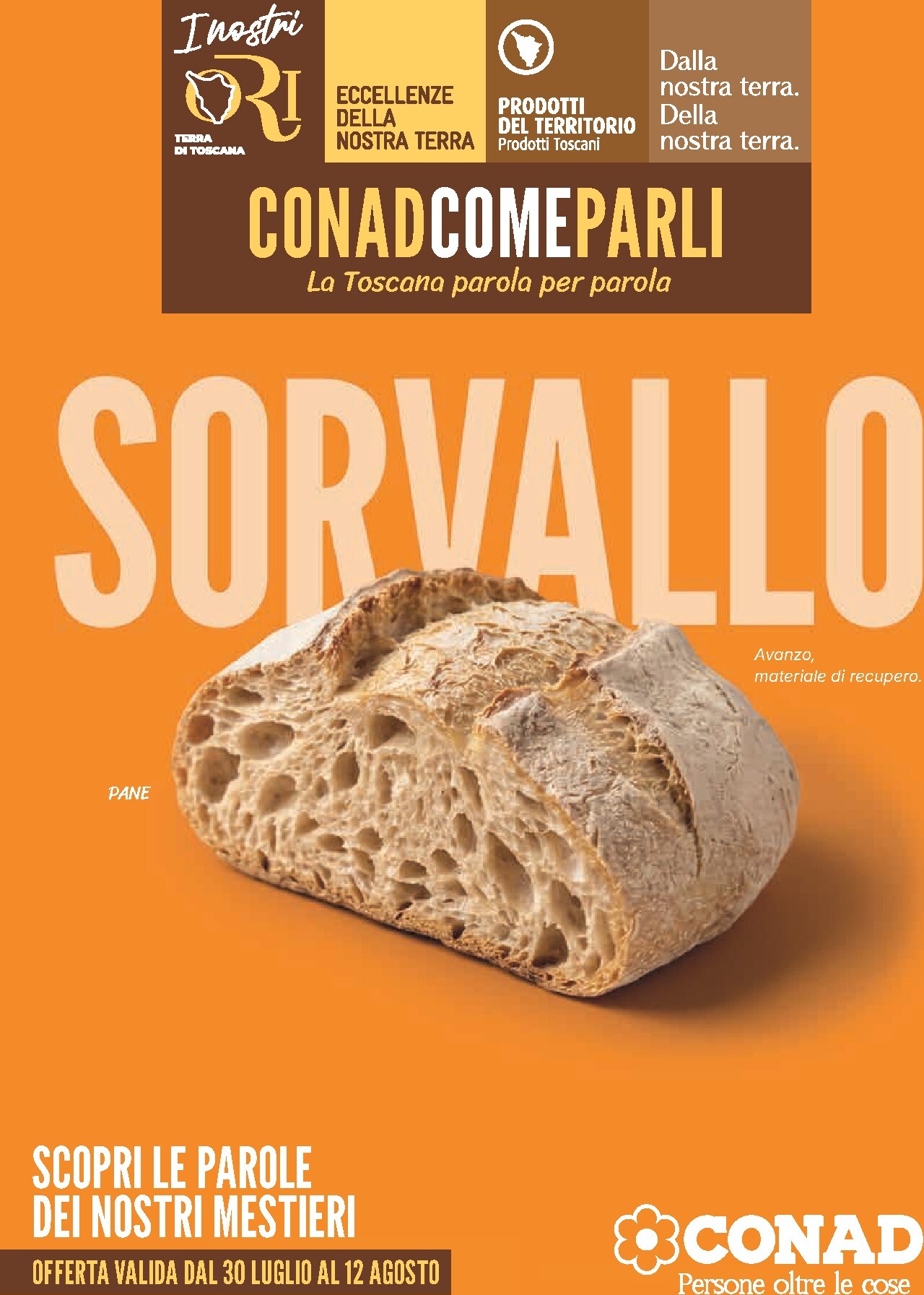 Volantino Conad - Sorvallo per la prossima settimana dal giovedì 30/07/2026 al mercoledì 12/08/2026