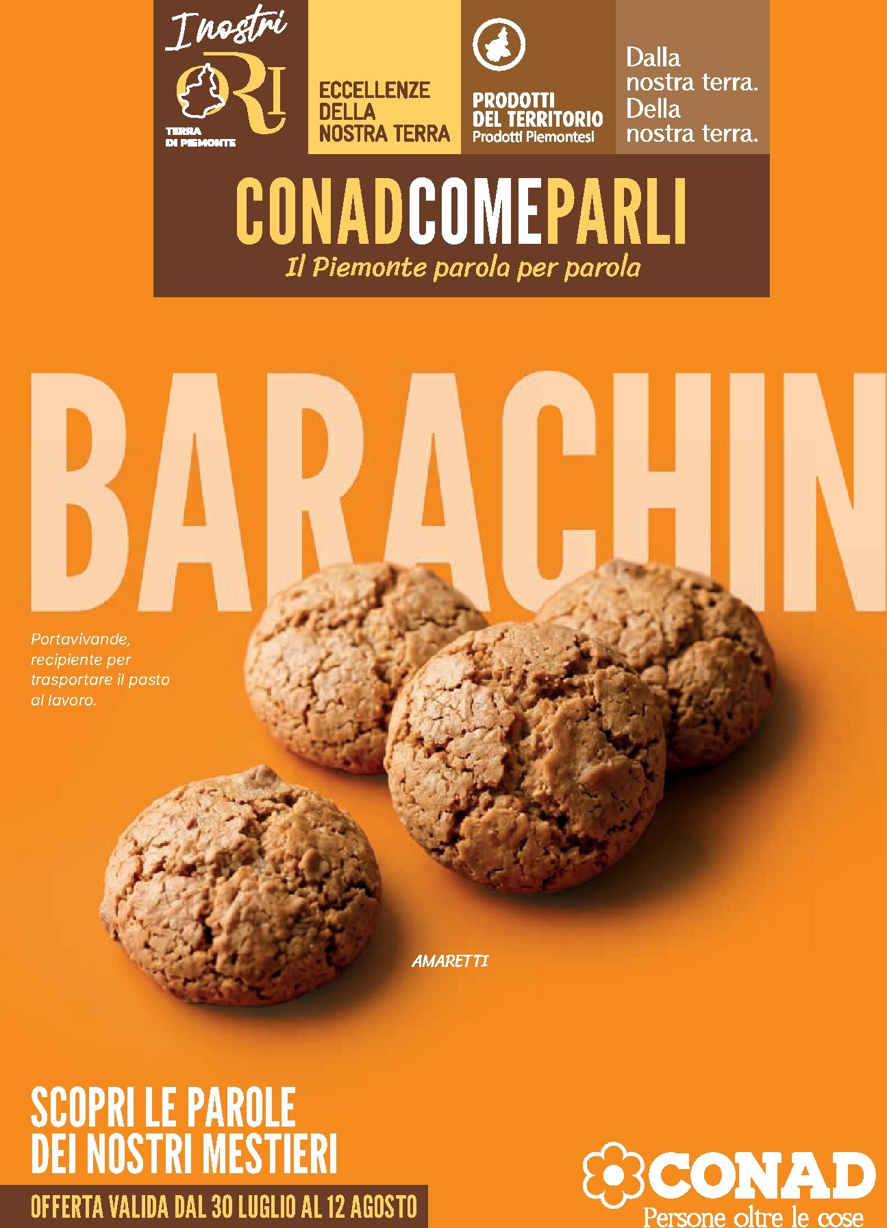 Volantino Conad - Barachini per la prossima settimana dal giovedì 30/07/2026 al mercoledì 12/08/2026