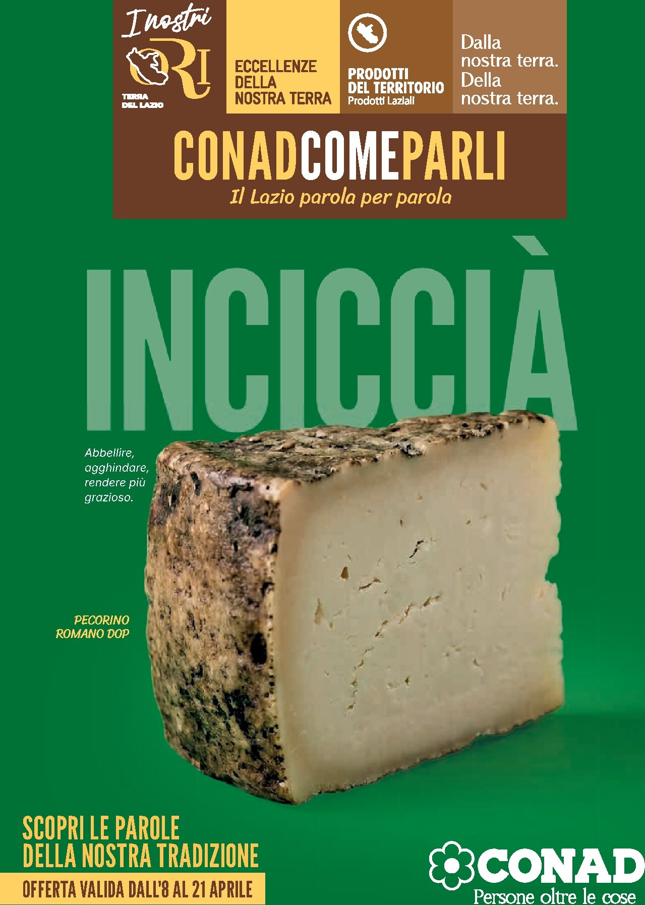 Volantino Conad - Inizio valido dal 08/04/2026 al 21/04/2026