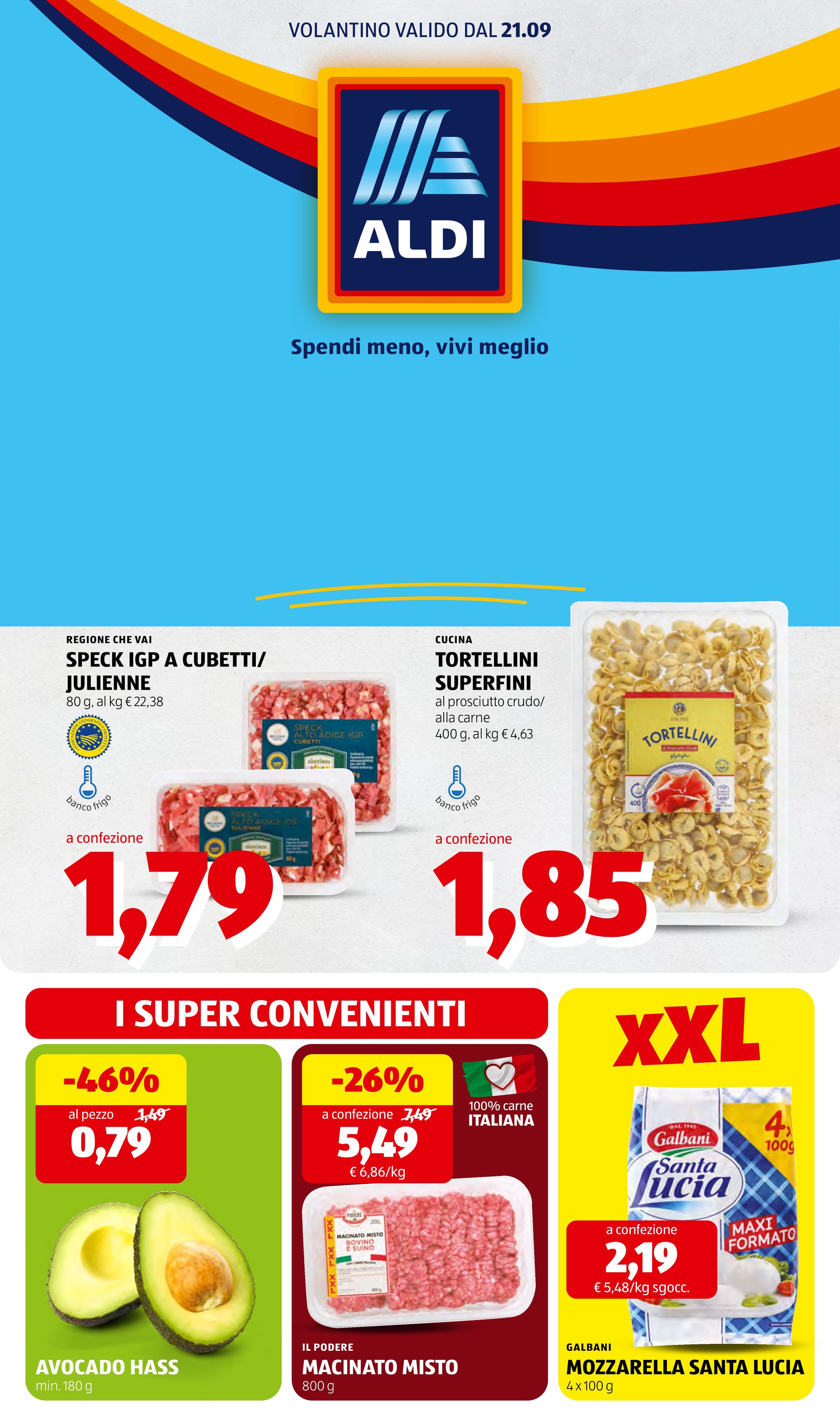 Volantino ALDI per la prossima settimana dal lunedì 21/09/2026 al domenica 27/09/2026