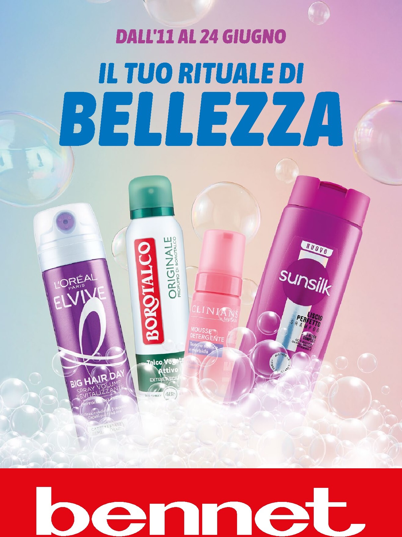 Volantino attuale di Bennet valido dal giovedì 11/06/2026 al mercoledì 24/06/2026