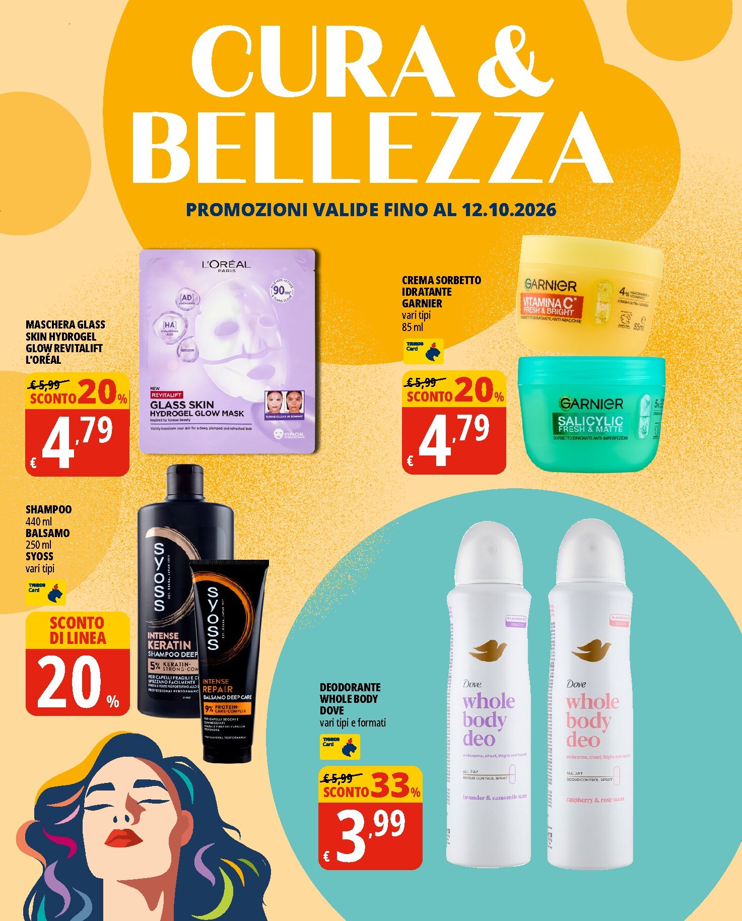 Volantino attuale di Tigros - Cura e Bellezza valido dal mercoledì 16/09/2026 al lunedì 12/10/2026