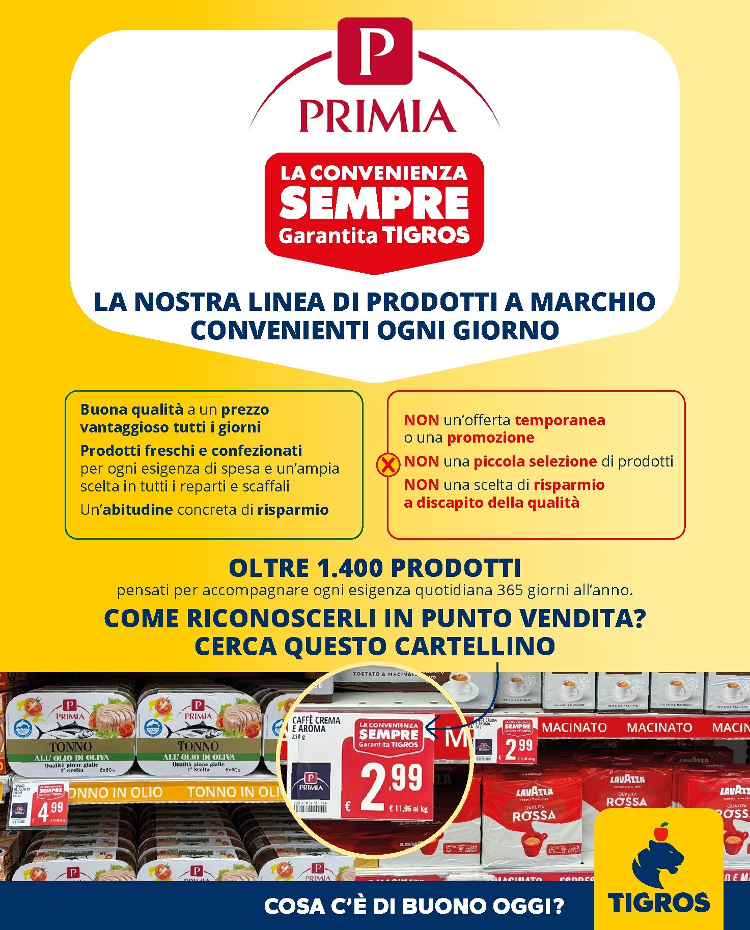 Volantino Tigros - Catalogo Primia valido dal 02/09/2026 al 15/09/2026