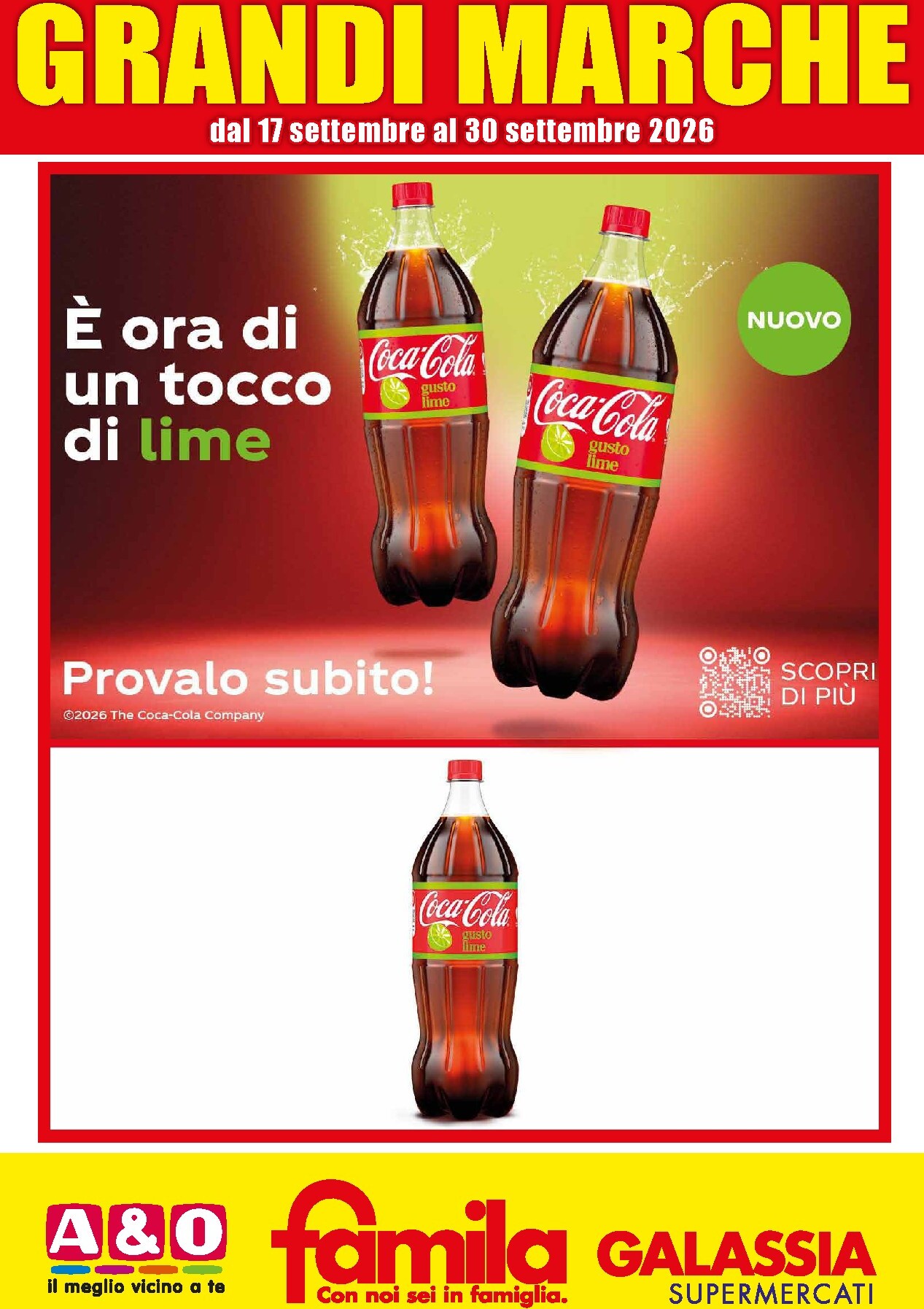 Volantino futuro Famila - Grandi Marche valido dal giovedì 17/09/2026 al mercoledì 30/09/2026