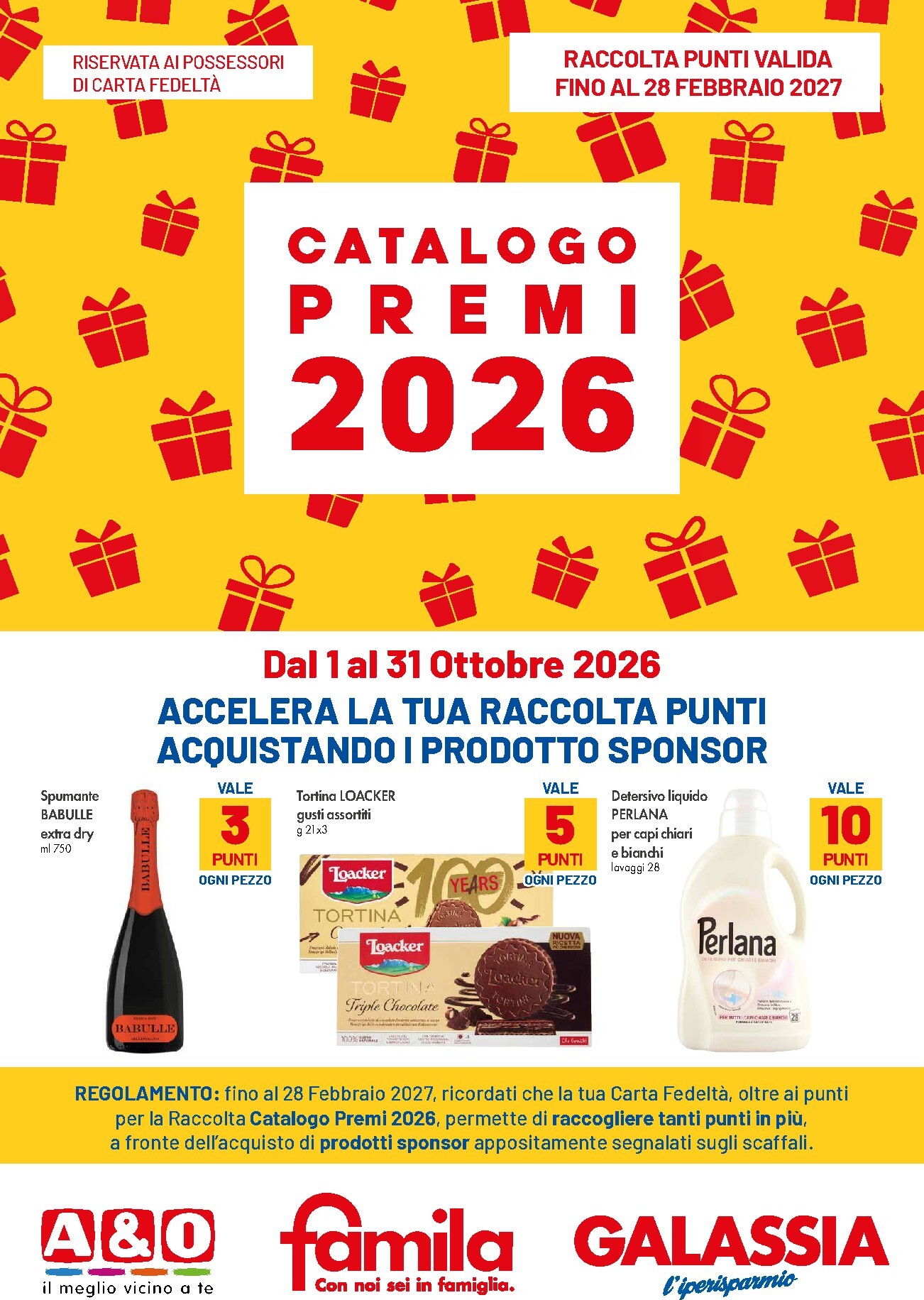 Volantino futuro Famila valido dal giovedì 01/10/2026 al sabato 31/10/2026