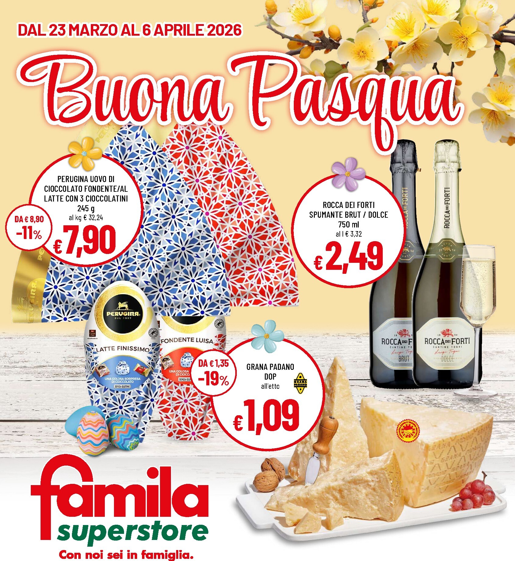 Volantino Famila - Superstore valido dal 23/03/2026 al 06/04/2026