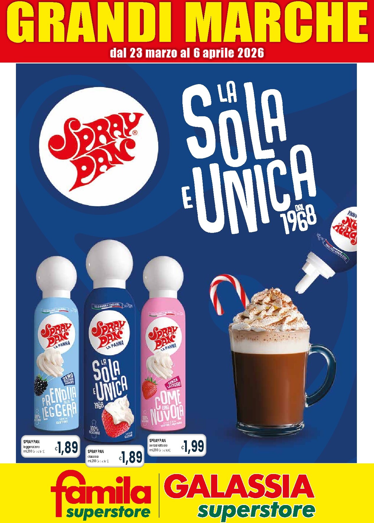 Volantino Famila - Grandi marche valido dal 23/03/2026 al 06/04/2026
