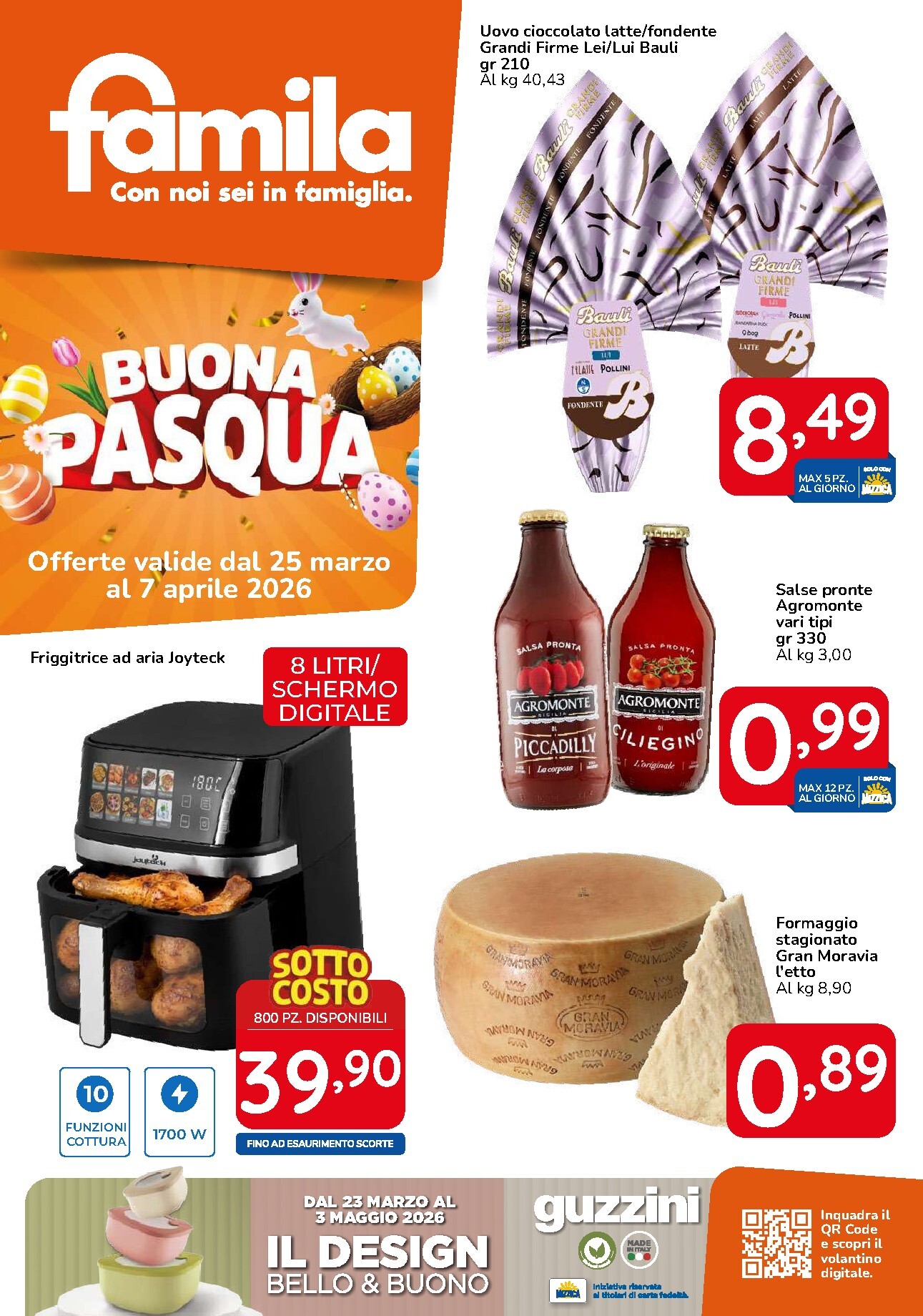 Volantino Famila - Pasqua valido dal 25/03/2026 al 07/04/2026