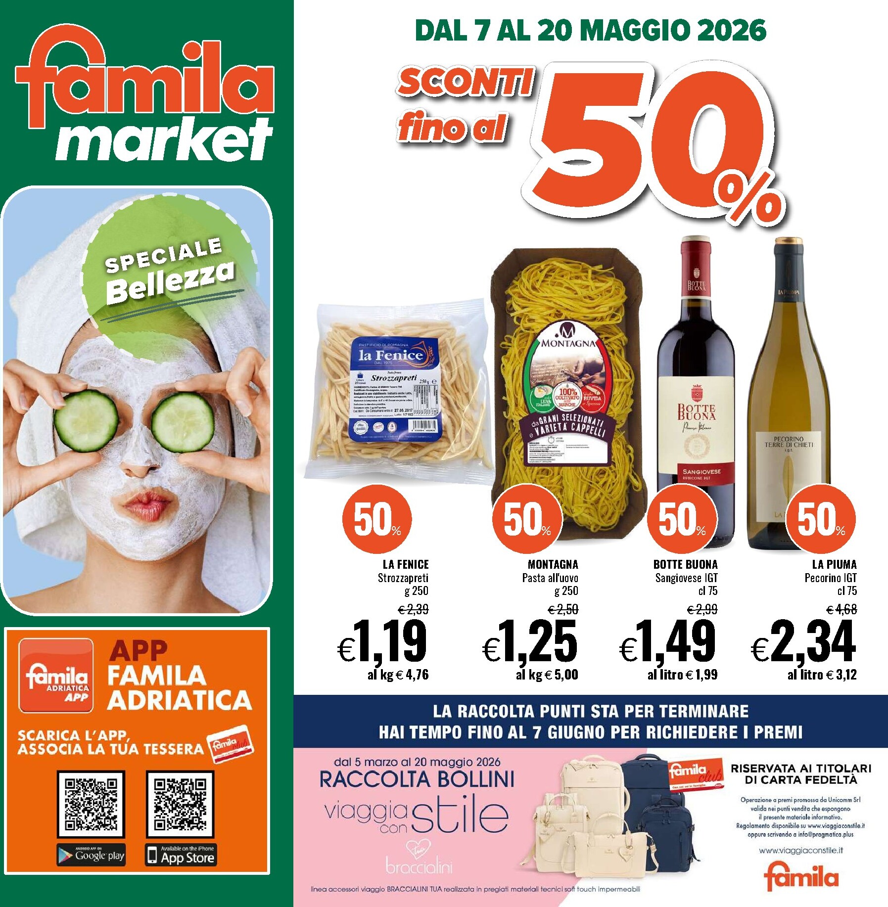 Volantino futuro Famila market valido dal giovedì 07/05/2026 al mercoledì 20/05/2026