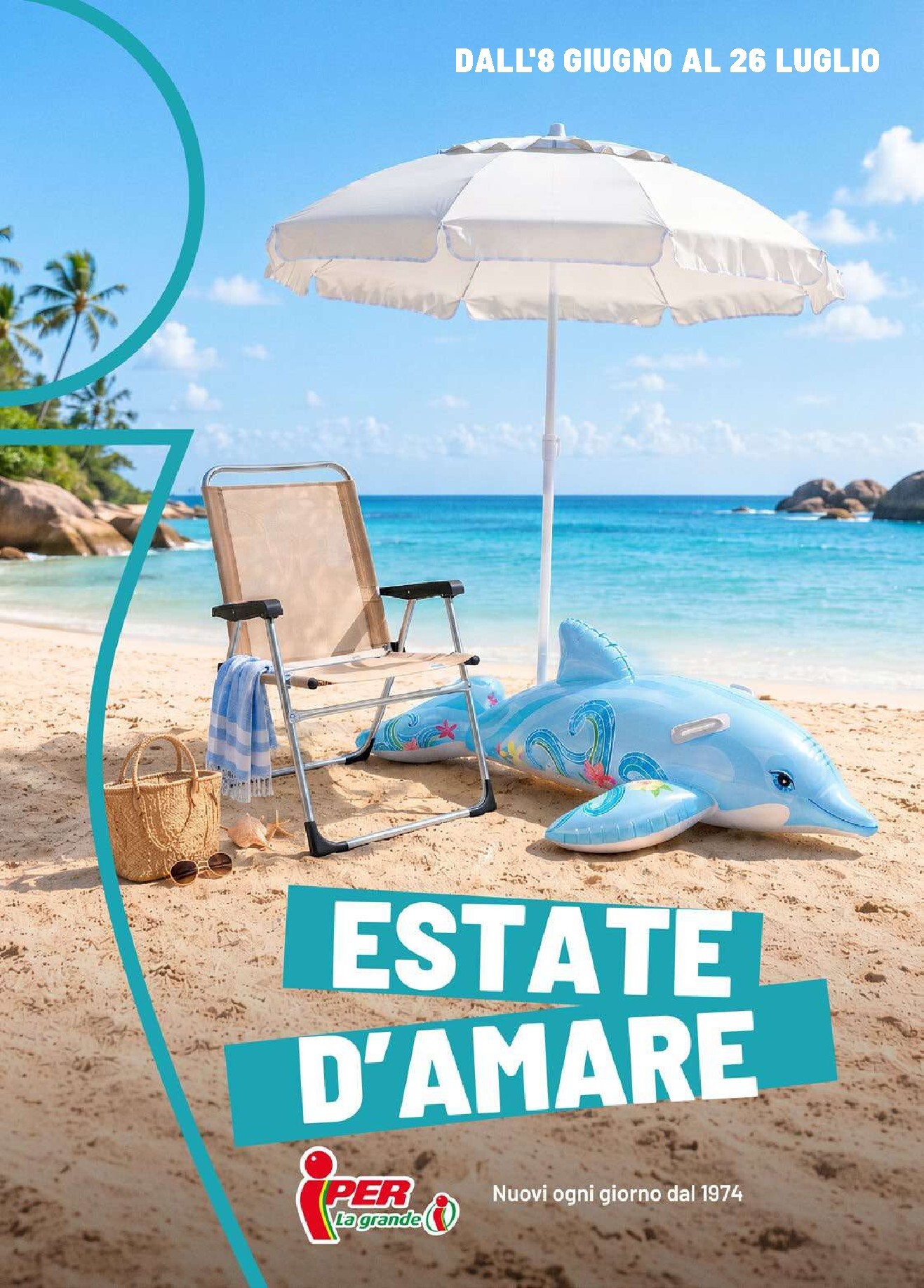 Volantino attuale di Iper - Estate d'Amare valido dal lunedì 08/06/2026 al venerdì 28/08/2026