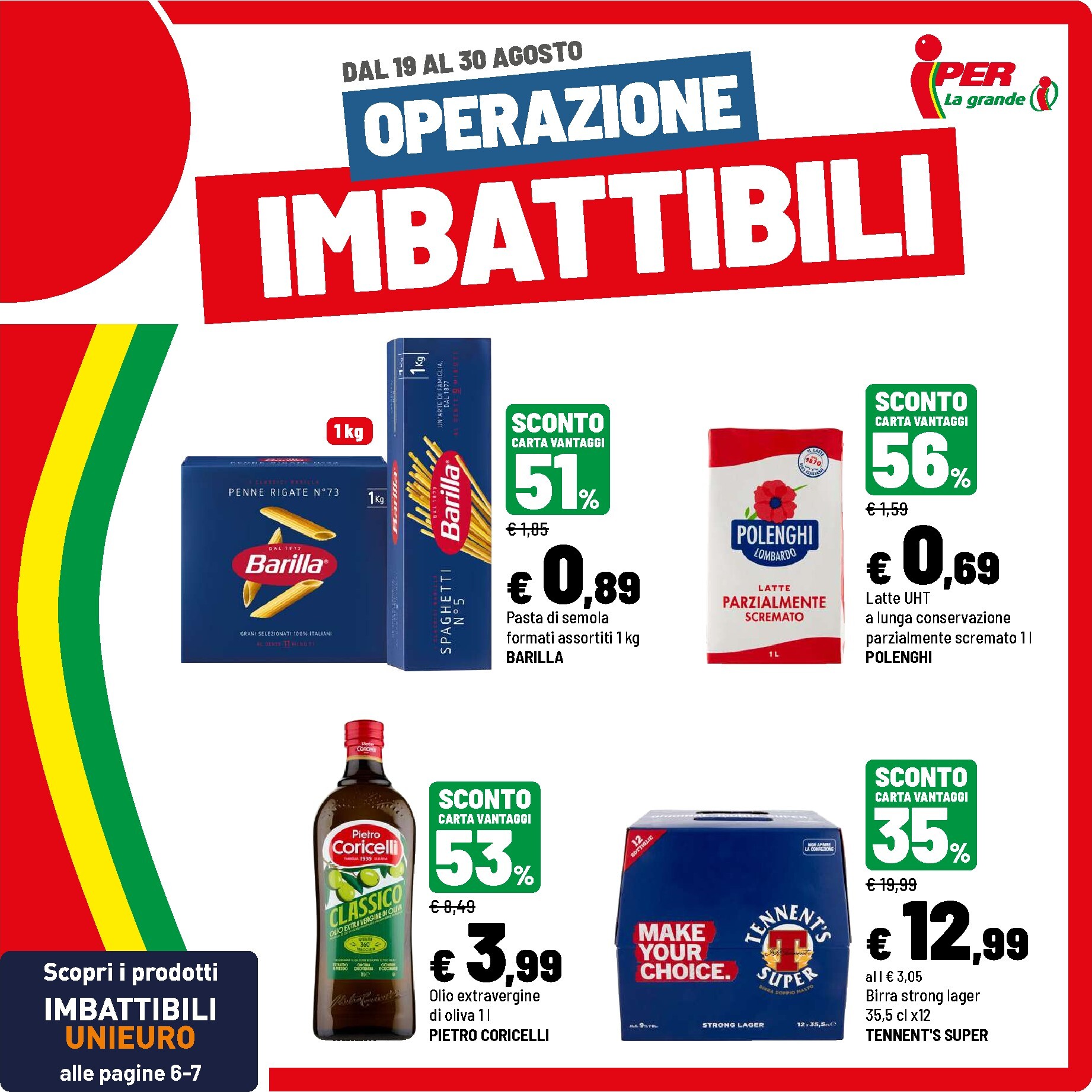 Volantino attuale di Iper valido dal mercoledì 19/08/2026 al domenica 30/08/2026