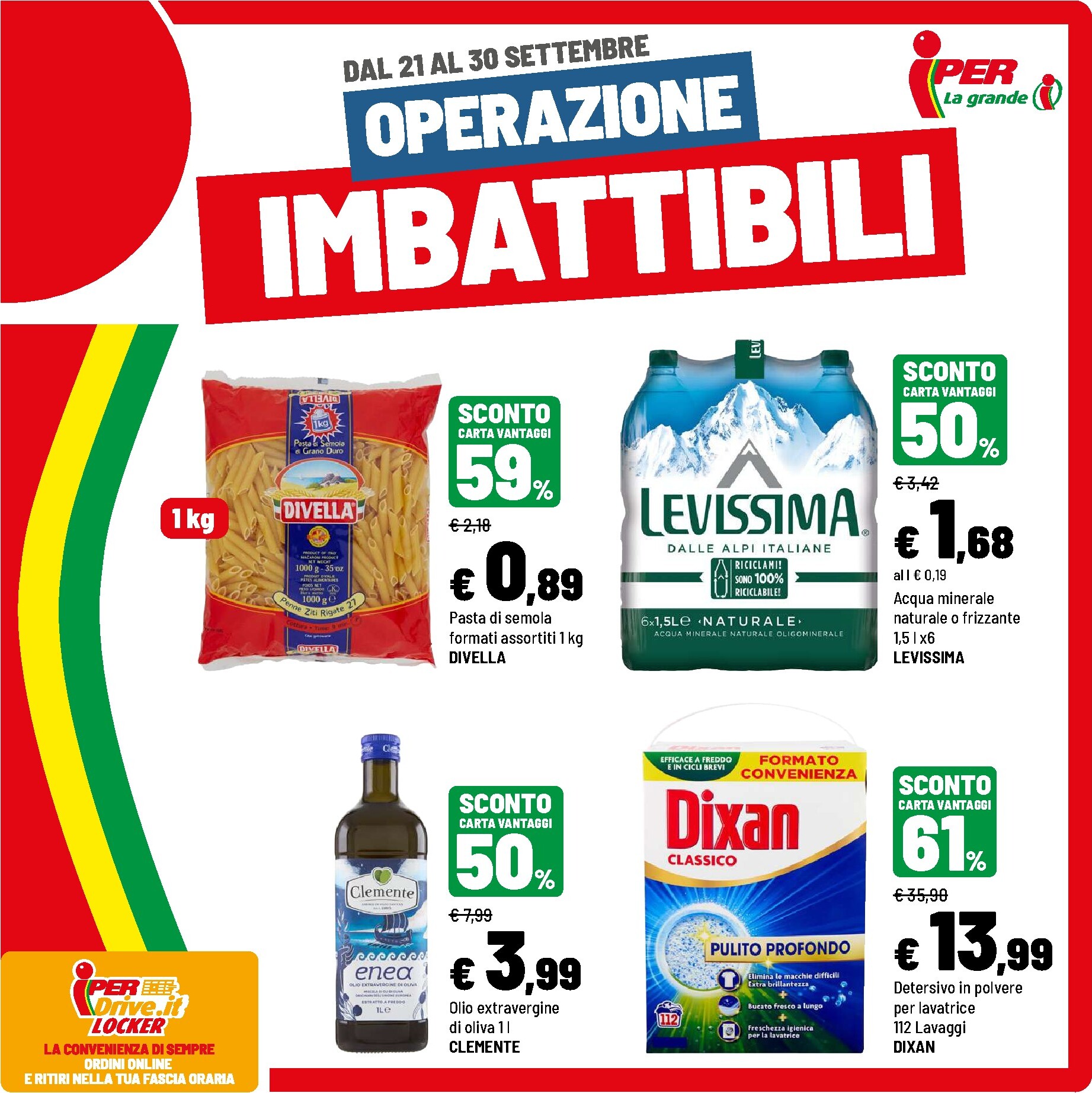 Volantino Iper per la prossima settimana dal lunedì 21/09/2026 al mercoledì 30/09/2026