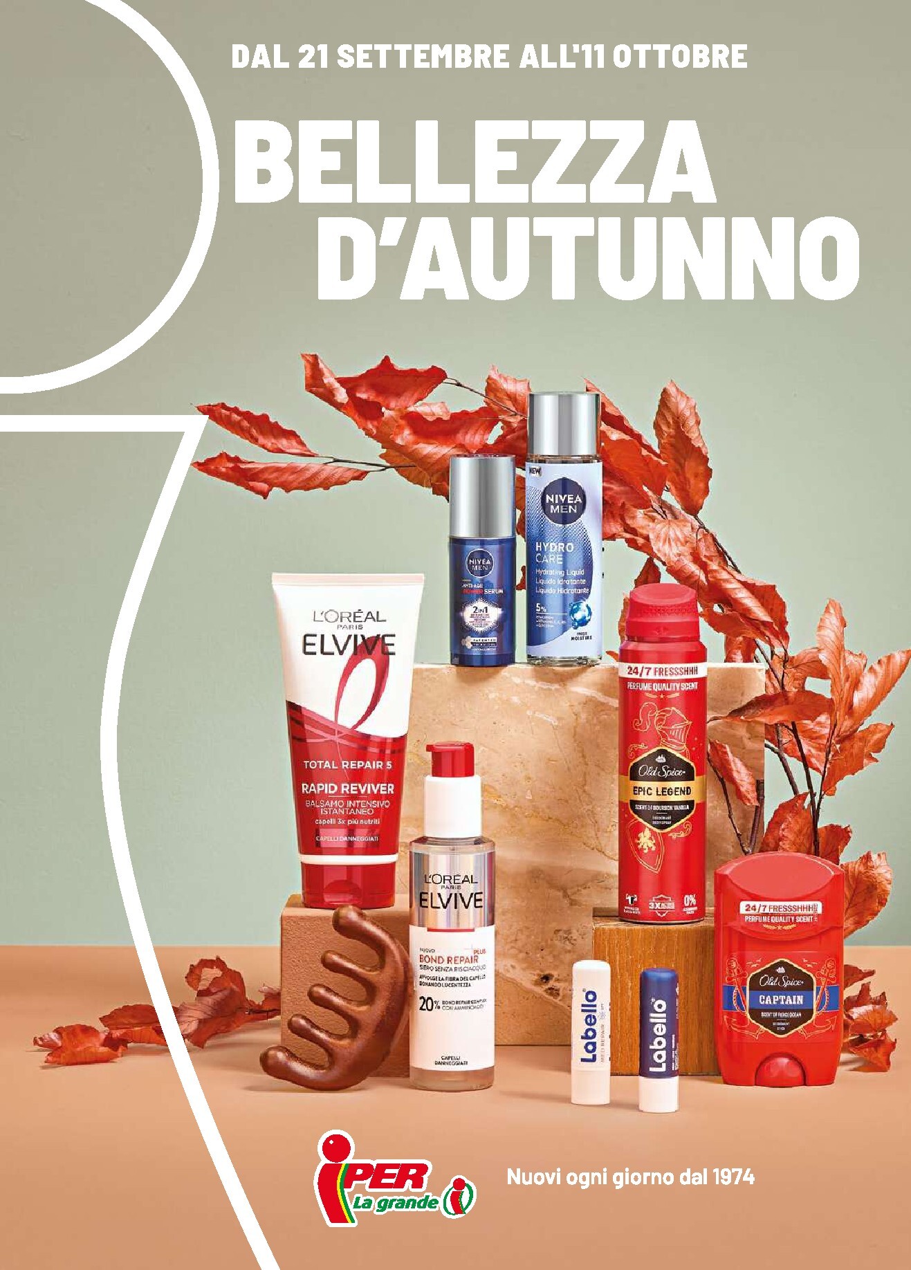 Volantino Iper - Bellezza D'autunno per la prossima settimana dal lunedì 21/09/2026 al domenica 11/10/2026