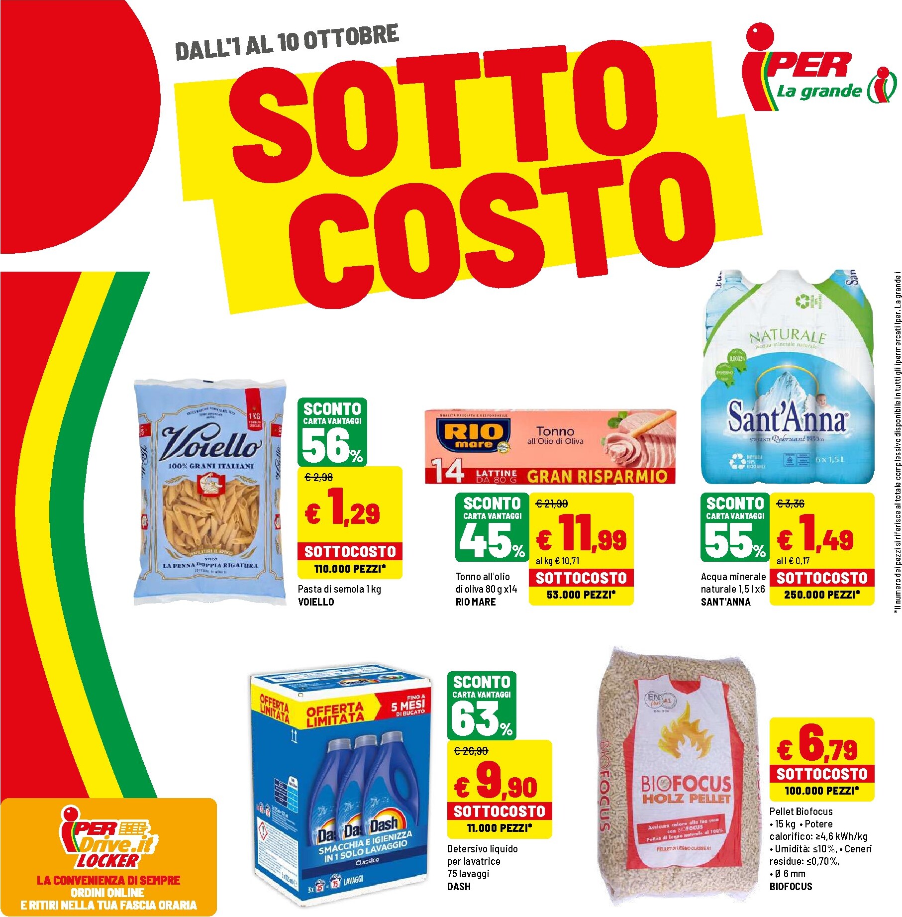Volantino attuale di Iper valido dal giovedì 01/10/2026 al sabato 10/10/2026