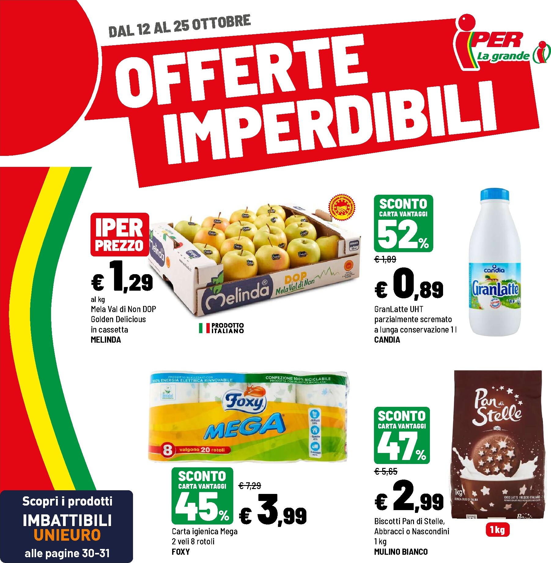 Volantino attuale di Iper valido dal lunedì 12/10/2026 al domenica 25/10/2026