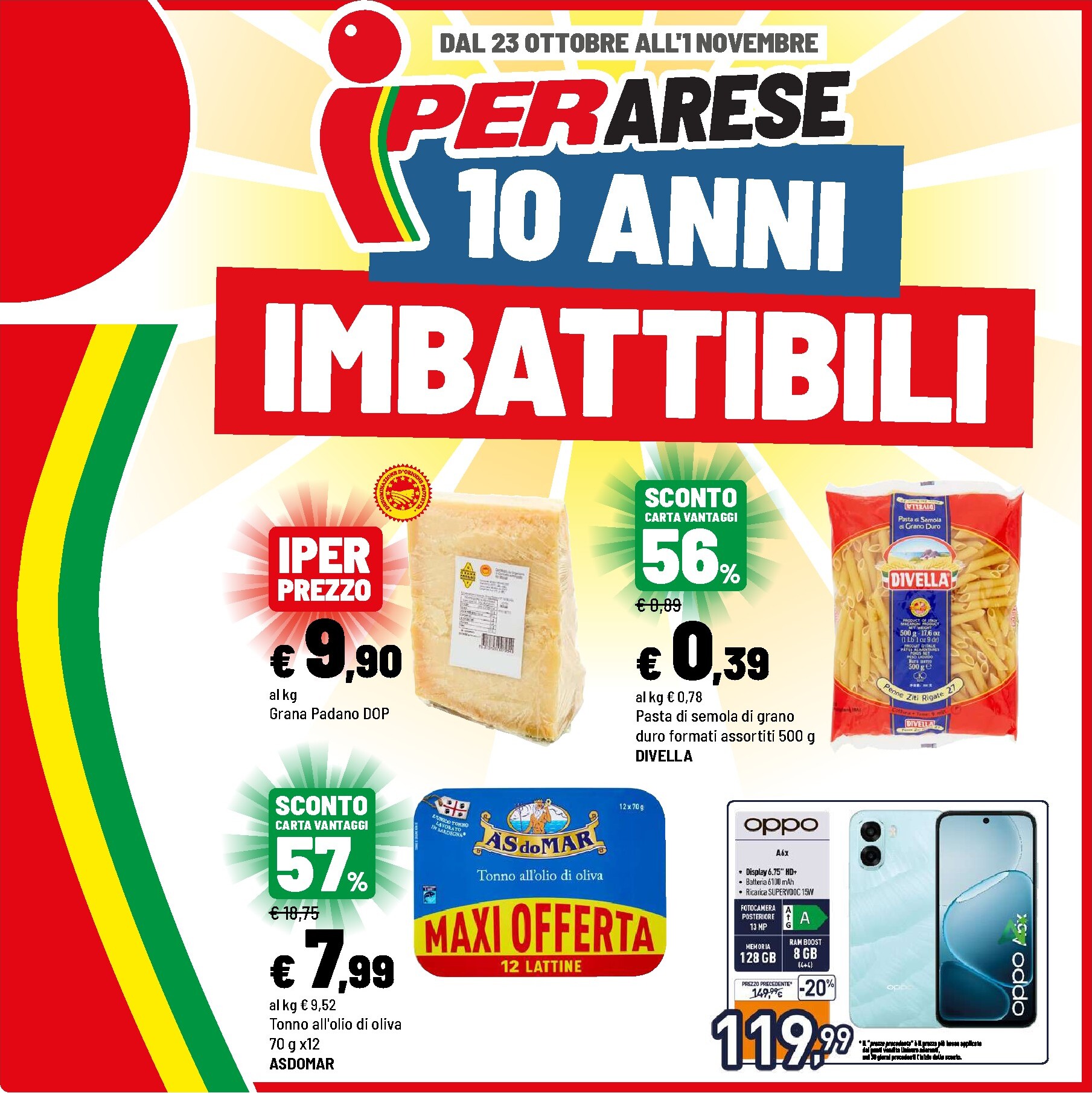Volantino attuale di Iper valido dal venerdì 23/10/2026 al domenica 01/11/2026