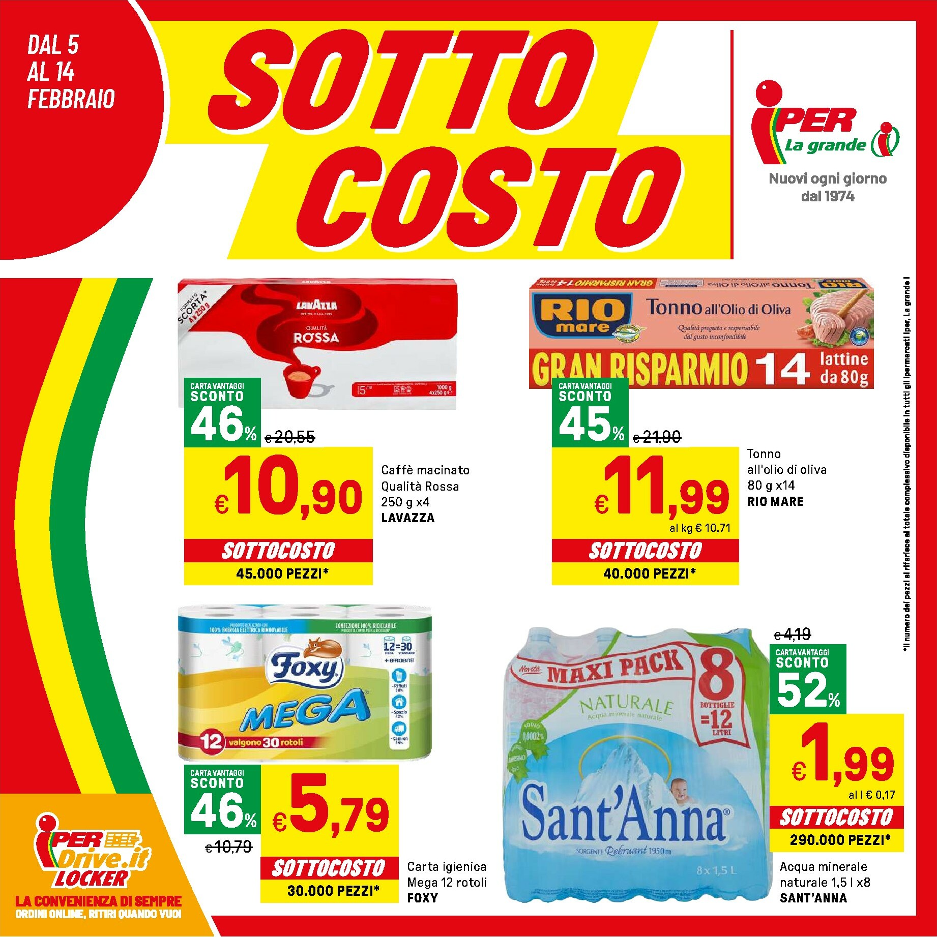 Volantino Iper valido dal 05/02/2026 al 14/02/2026
