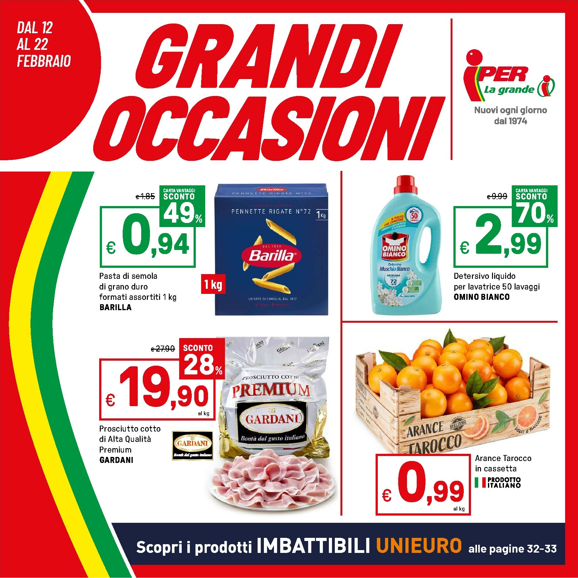 Volantino Iper valido dal 12/02/2026 al 22/02/2026