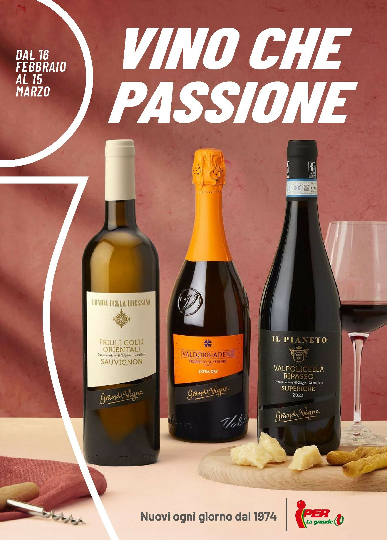 Volantino Iper - Vino che Passione valido dal 16/02/2026 al 15/03/2026