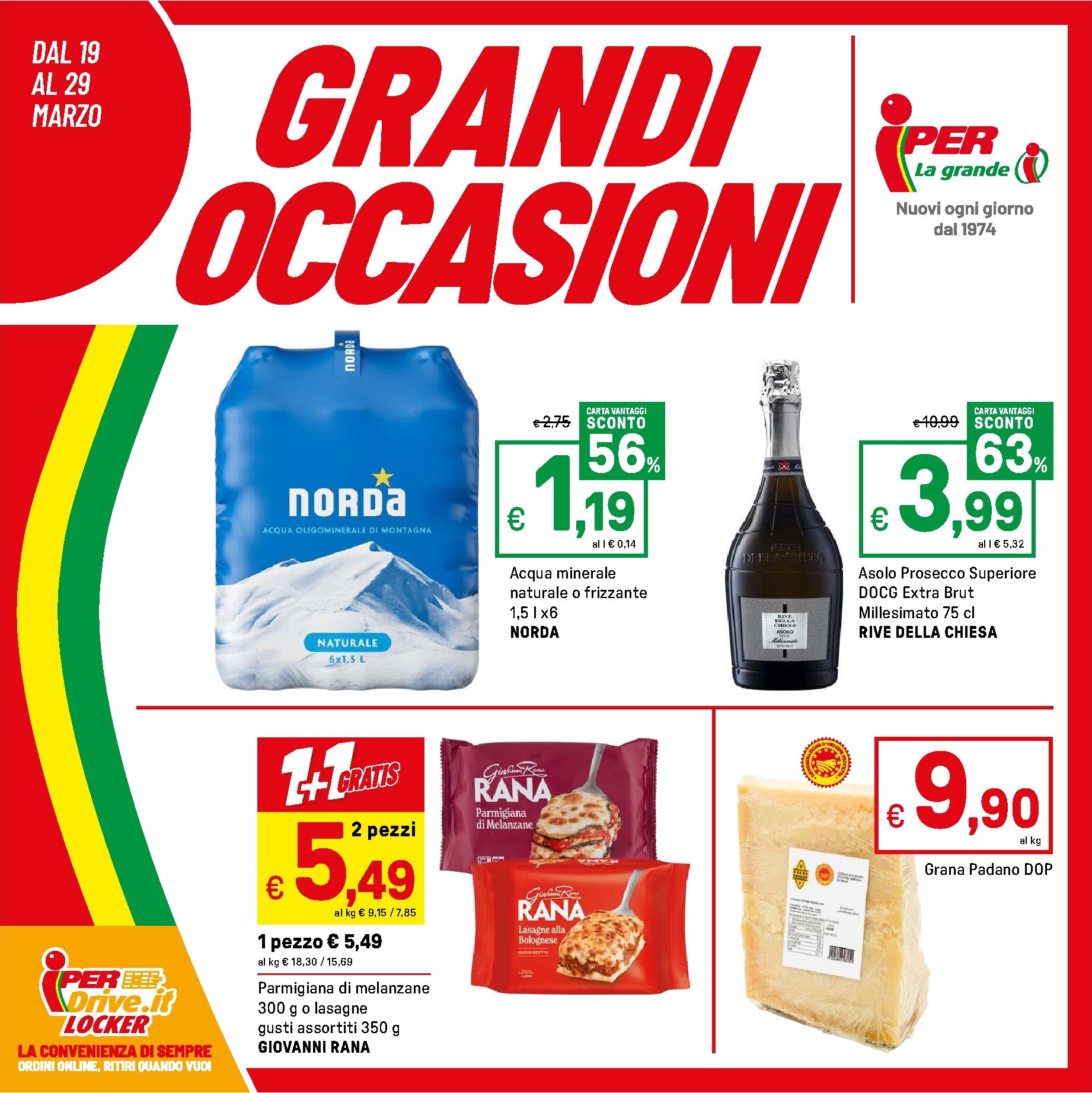 Volantino Iper valido dal 19/03/2026 al 29/03/2026