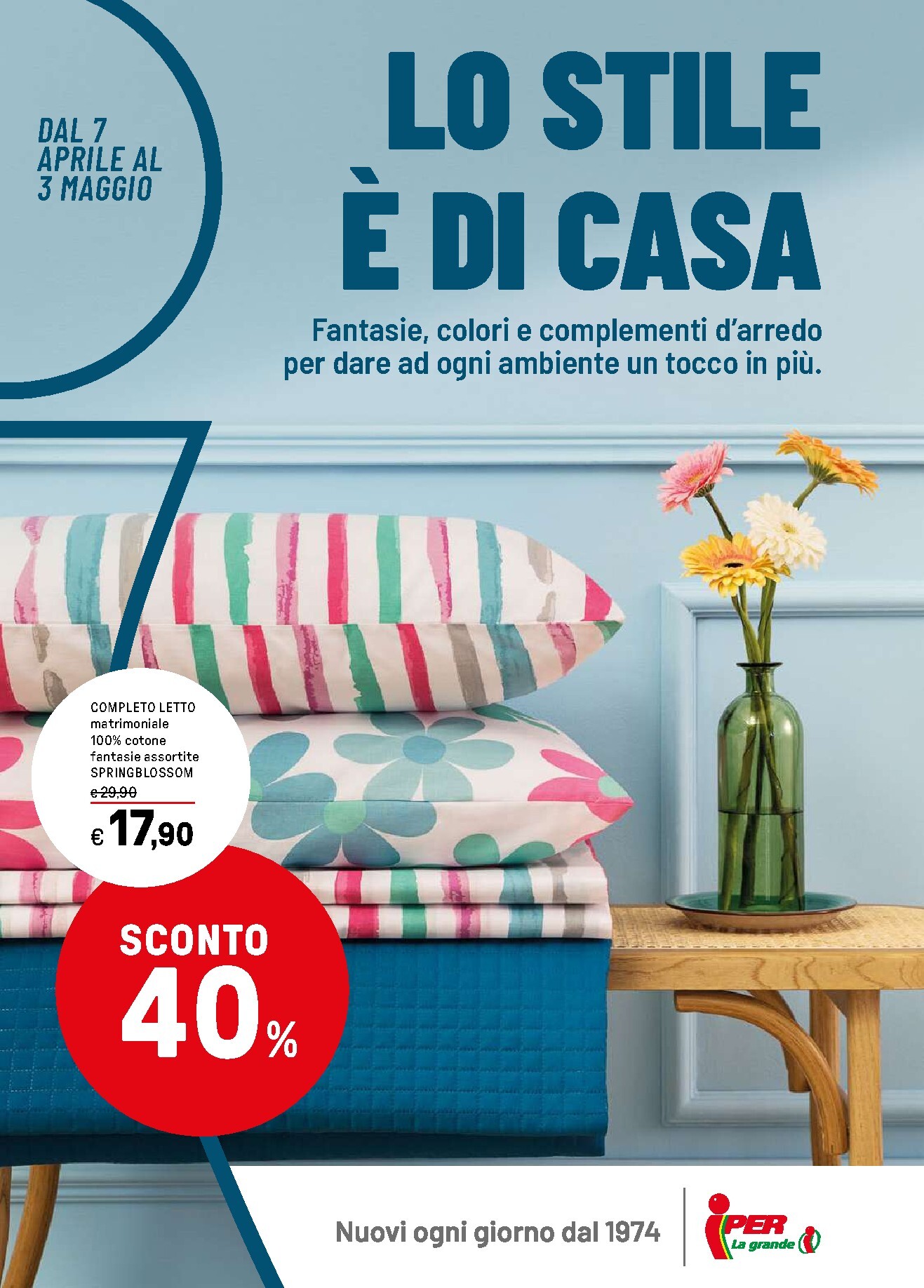 Volantino Iper - Casa valido dal 07/04/2026 al 03/05/2026