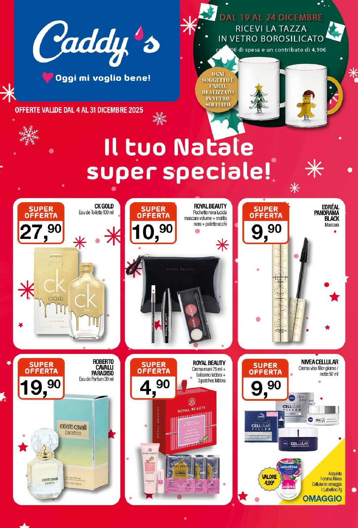 Volantino Caddy's - Parafarmacia valido dal 04/12 al 31/12
