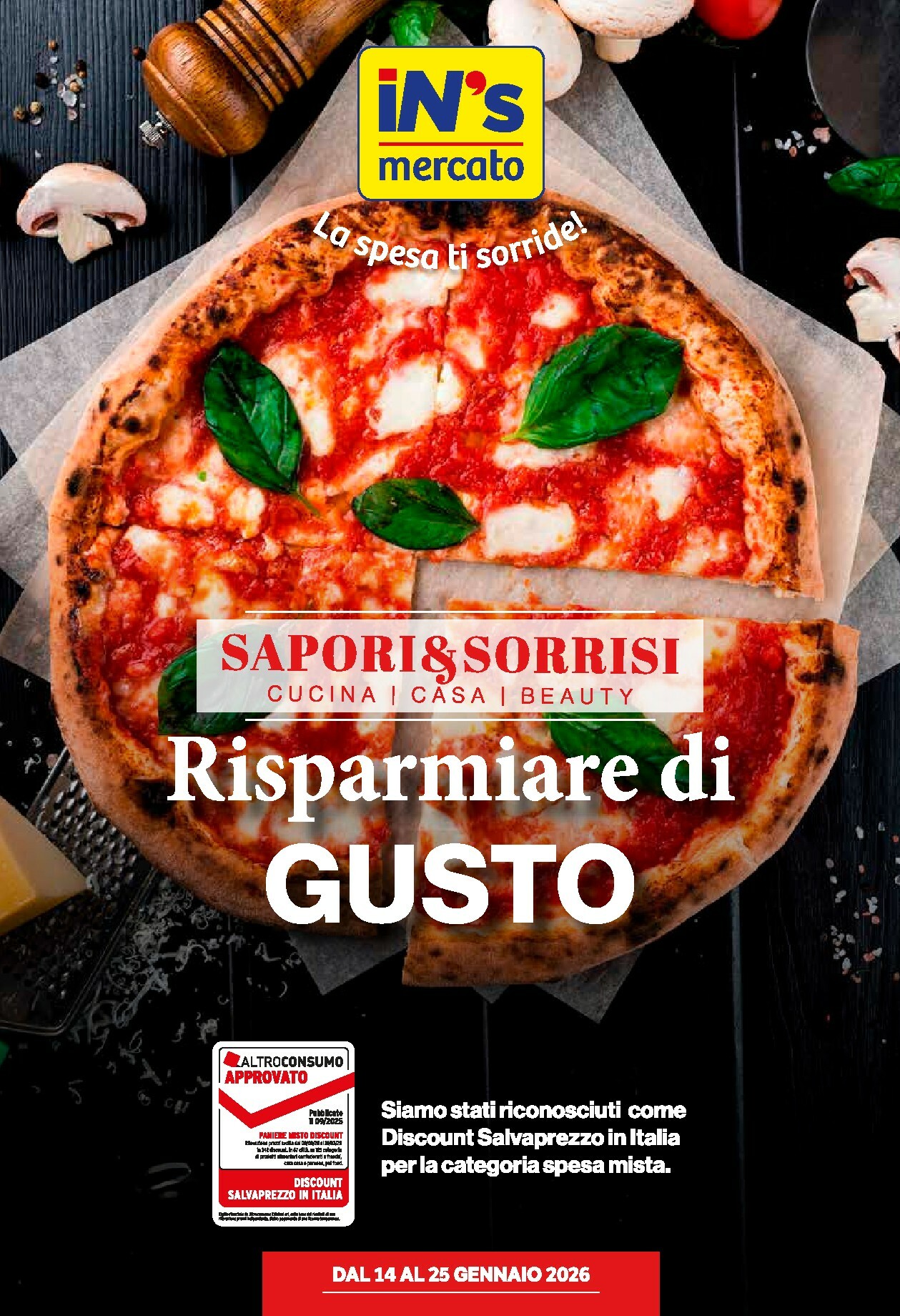Volantino In's valido dal 14/01 al 25/01