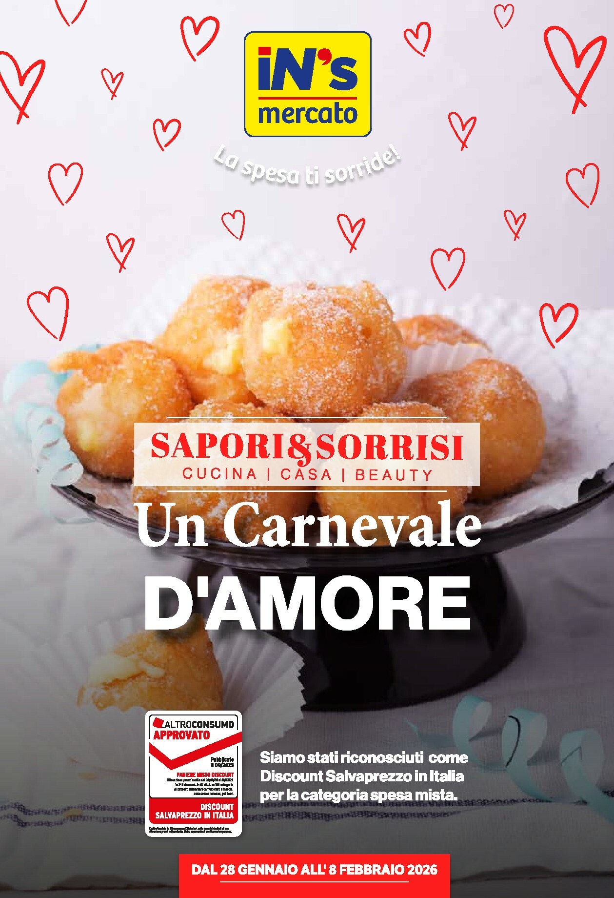 Volantino In's valido dal 28/01 al 08/02