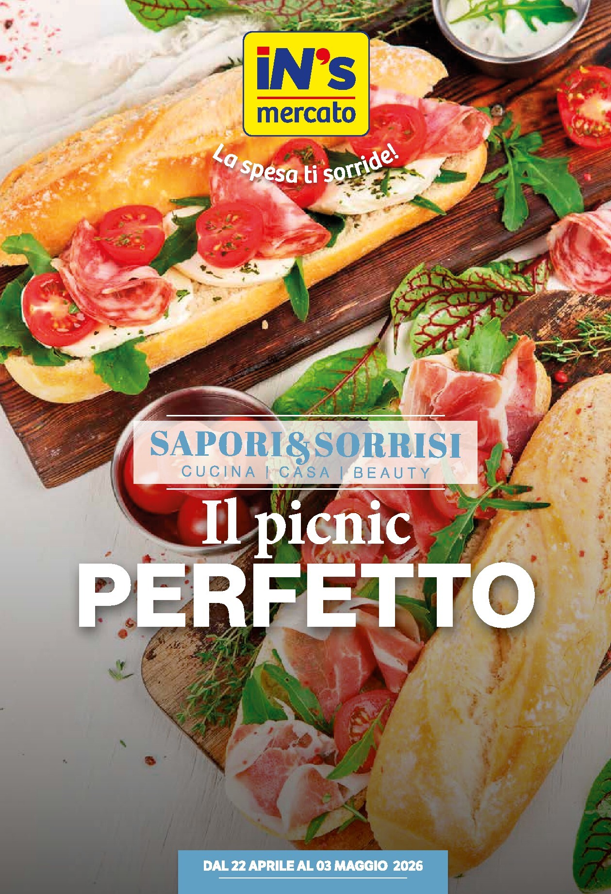 Volantino futuro In's valido dal mercoledì 22/04/2026 al domenica 03/05/2026