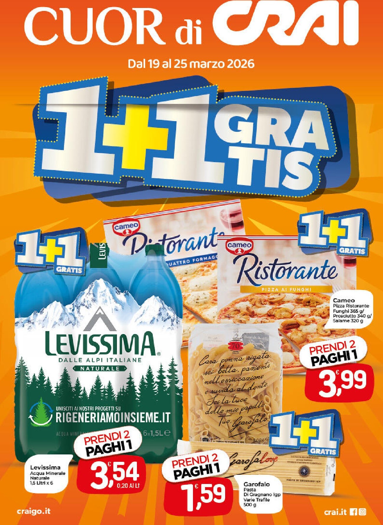 Volantino Crai - Cuor di Crai valido dal 19/03/2026 al 25/03/2026
