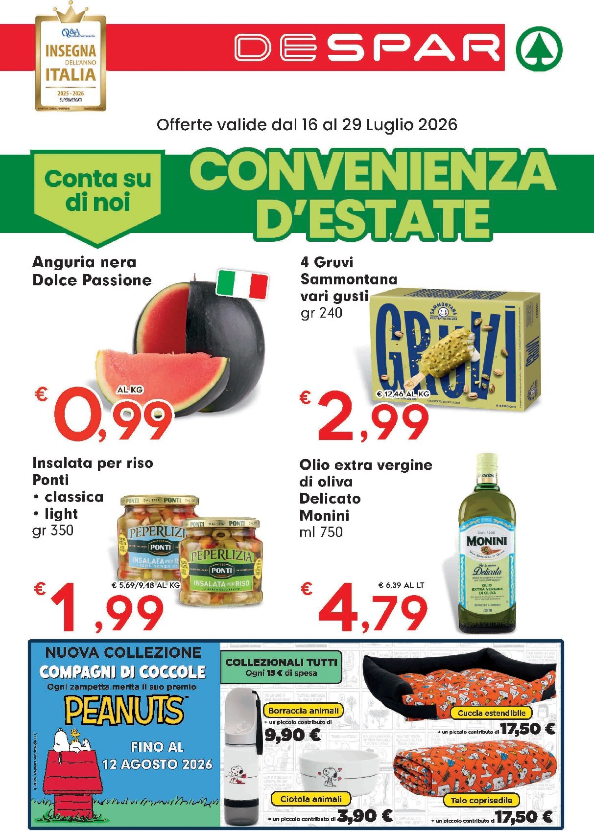 Volantino futuro Despar valido dal giovedì 16/07/2026 al mercoledì 29/07/2026