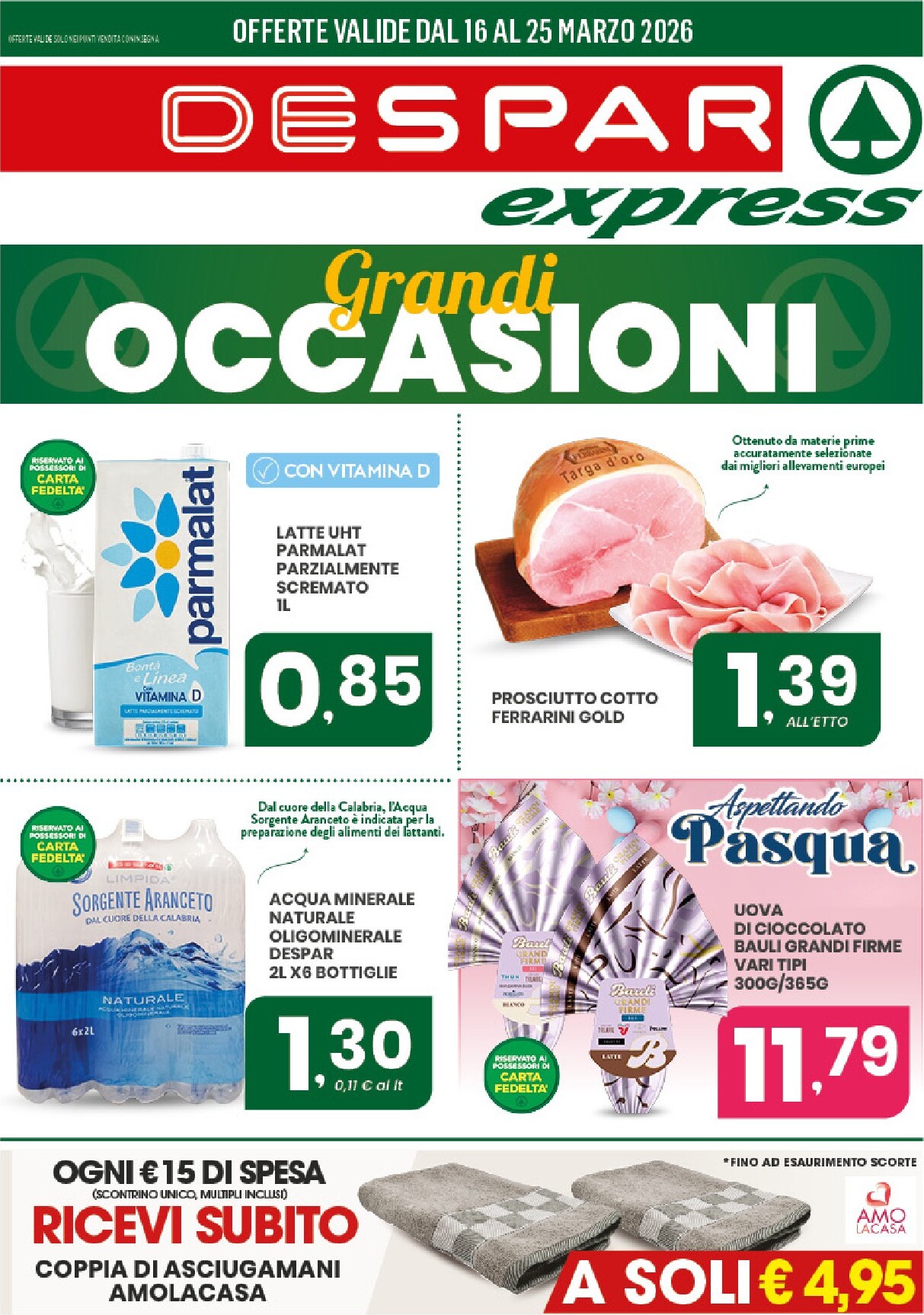 Volantino Despar - Express valido dal 16/03/2026 al 25/03/2026